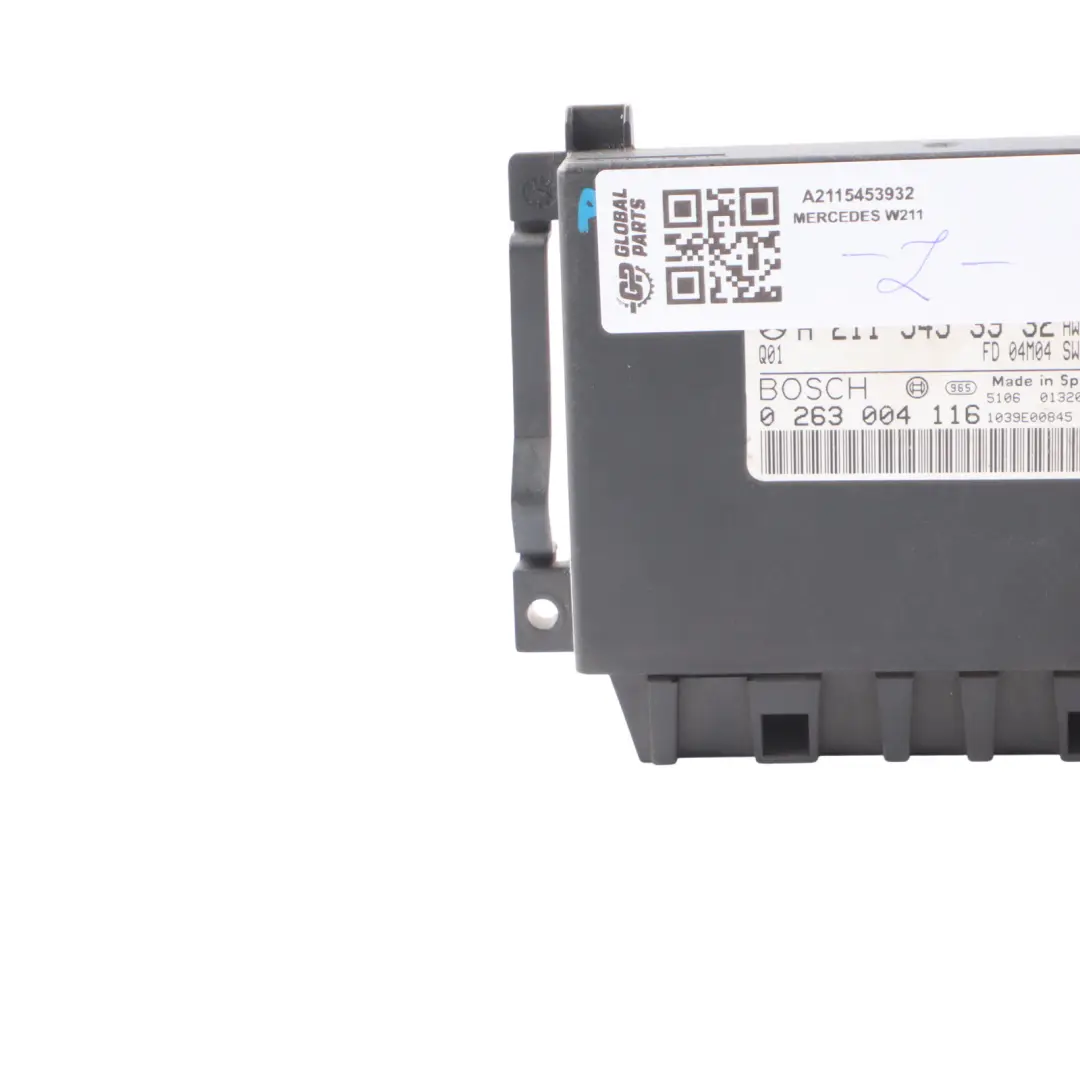 Parking Control Module Unit ECU Parktronic to Mercedes W211 with Part number A2115453932 Mercedes W211 Parking Control Module Unit ECU Parktronic - SKU A2115453932 - Part number A2115453932