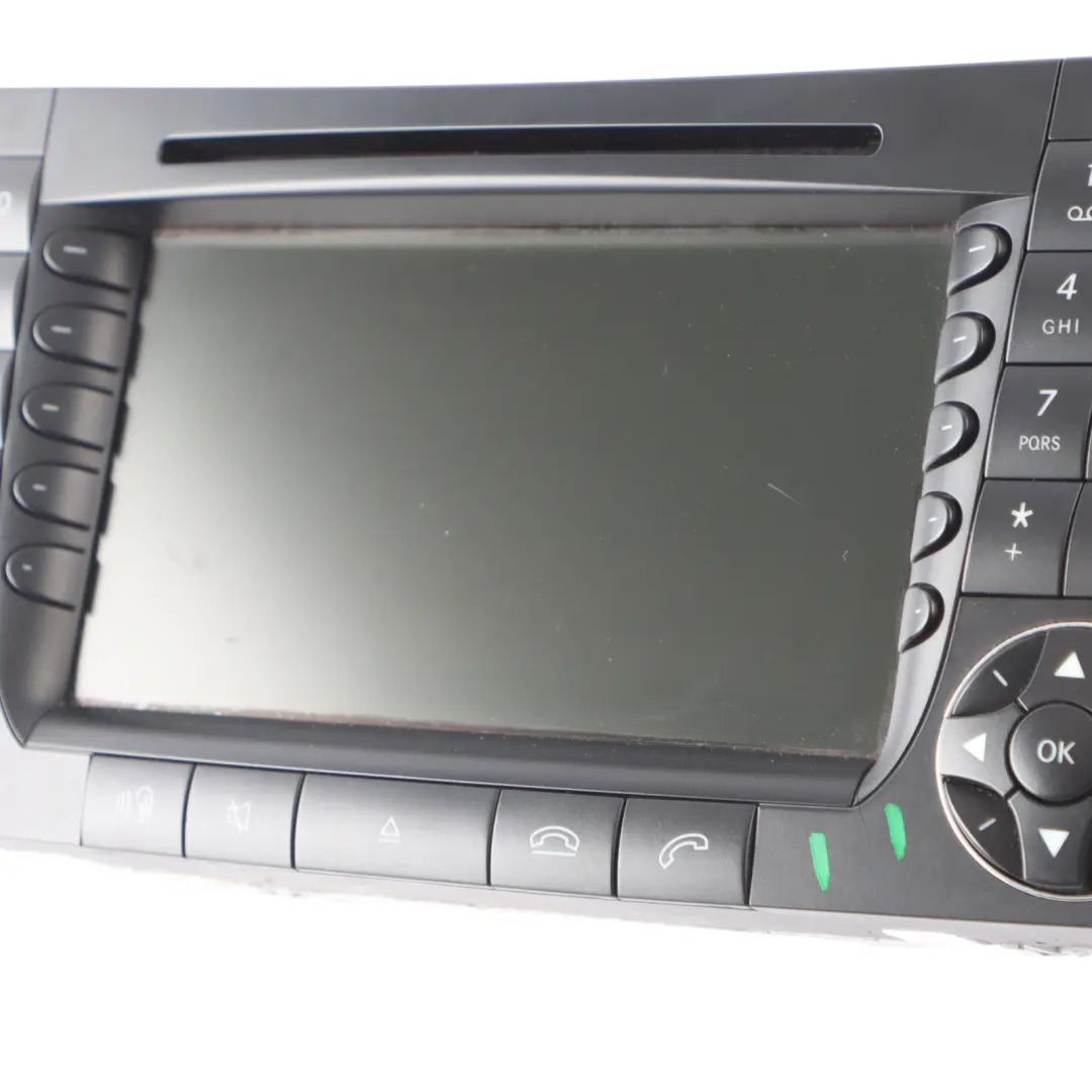 Display Screen Radio Multimedia Navigation Sat Unit to Mercedes C219 with Part number A2118204197 Mercedes C219 Display Screen Radio Multimedia Navigation Sat Unit - SKU A2118204197-1 - Part number A2118204197