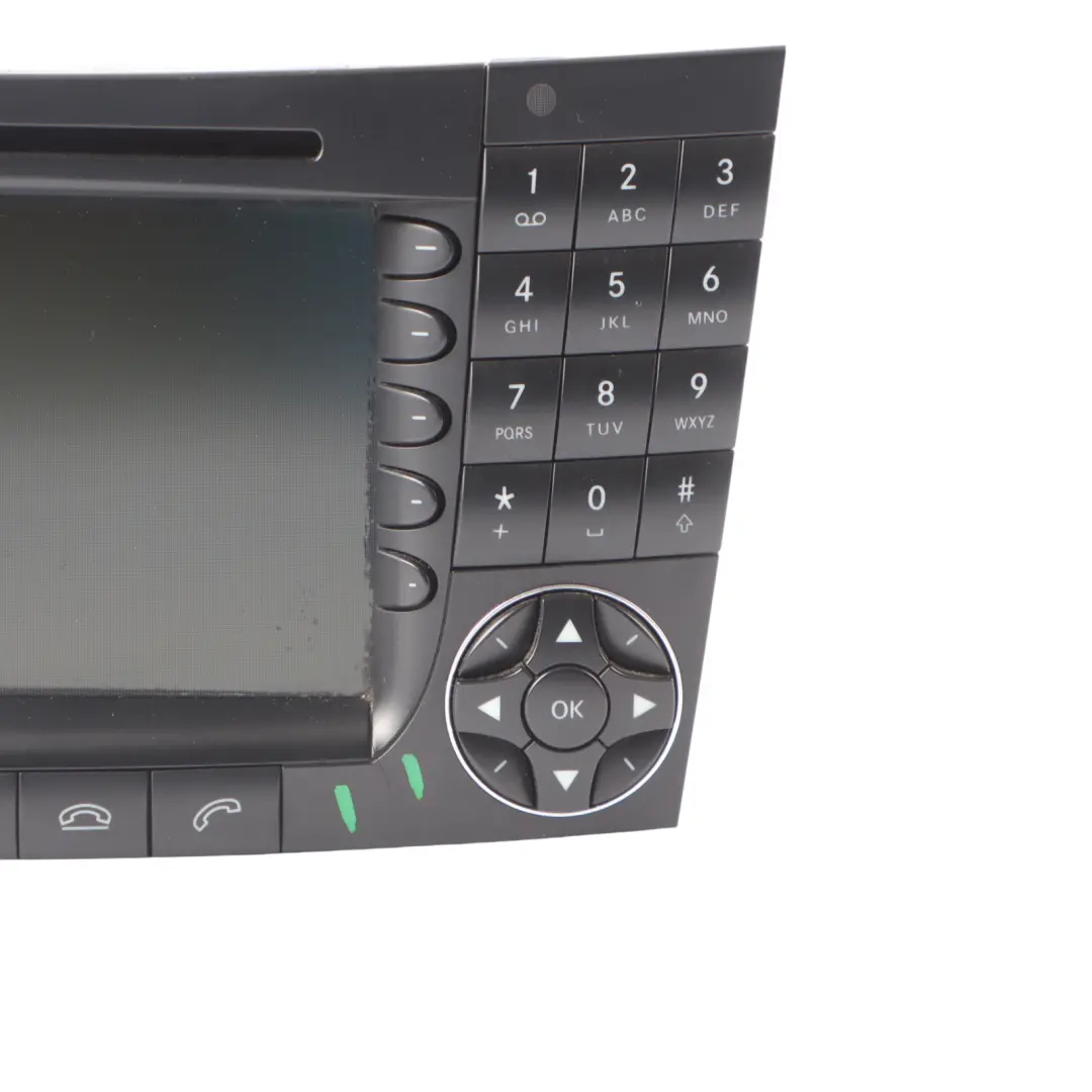 Display Screen Radio Multimedia Navigation Sat Unit to Mercedes C219 with Part number A2118204197 Mercedes C219 Display Screen Radio Multimedia Navigation Sat Unit - SKU A2118204197-1 - Part number A2118204197