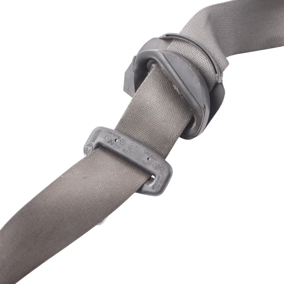 Belt Mercedes C219 W211 Front Seat Belt Right O/S Black to Seat with Part number A2118605686 Seat Belt Mercedes C219 W211 Front Seat Belt Right O/S Black - SKU A2118605686-1 - Part number A2118605686