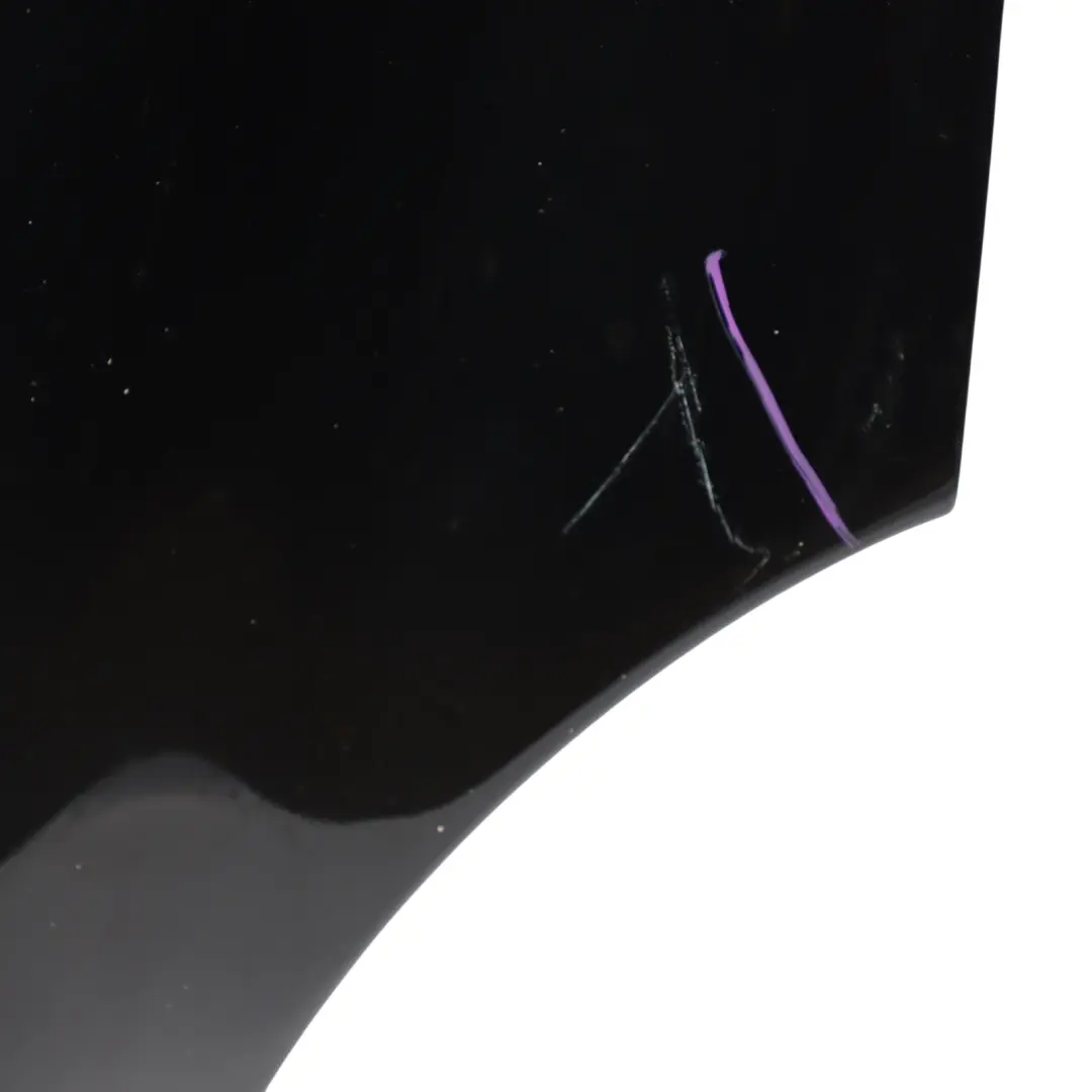 Mercedes W211 Hood Bonnet Trim Panel Covering Obsidian Black Metallic - 197 - SKU A2118800457-OB1 - Part number A2118800457