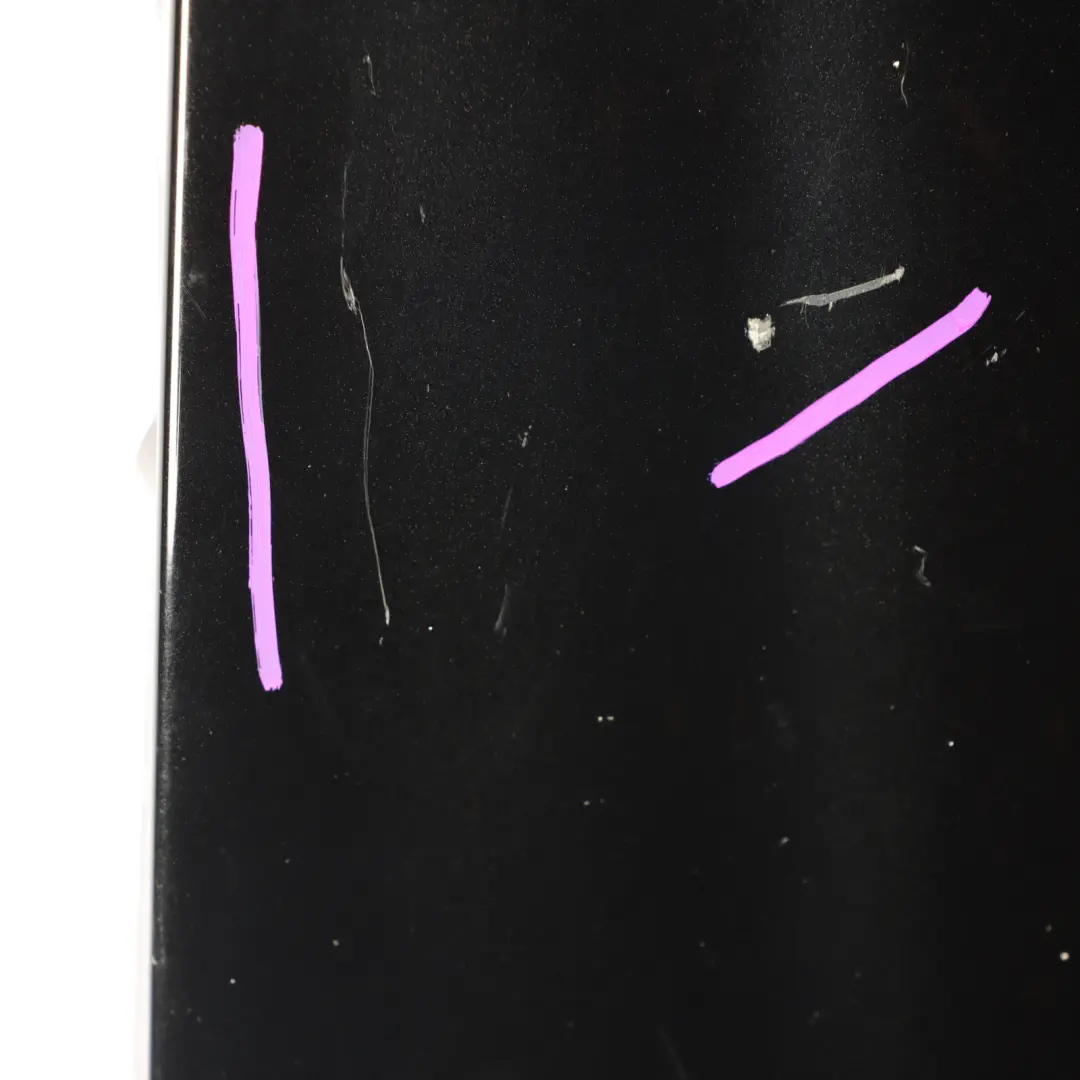 Mercedes W211 Hood Bonnet Trim Panel Covering Obsidian Black Metallic - 197 - SKU A2118800457-OB1 - Part number A2118800457