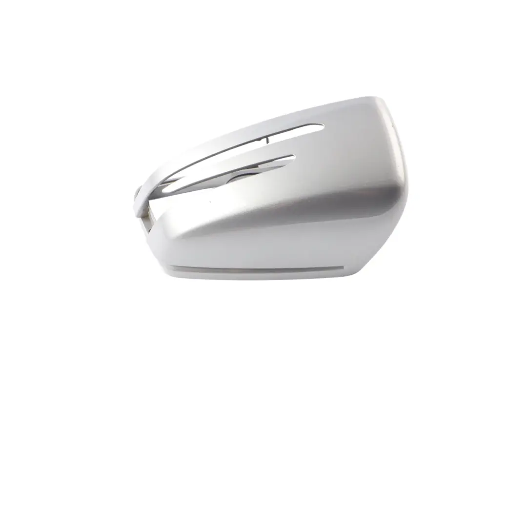 Wing Mirror Cover Cap Left N/S Palladium Silver Metallic - 792 to Mercedes W204 with Part number A2128106700 Mercedes W204 Wing Mirror Cover Cap Left N/S Palladium Silver Metallic - 792 - SKU A2128106700-PAL - Part number A2128106700
