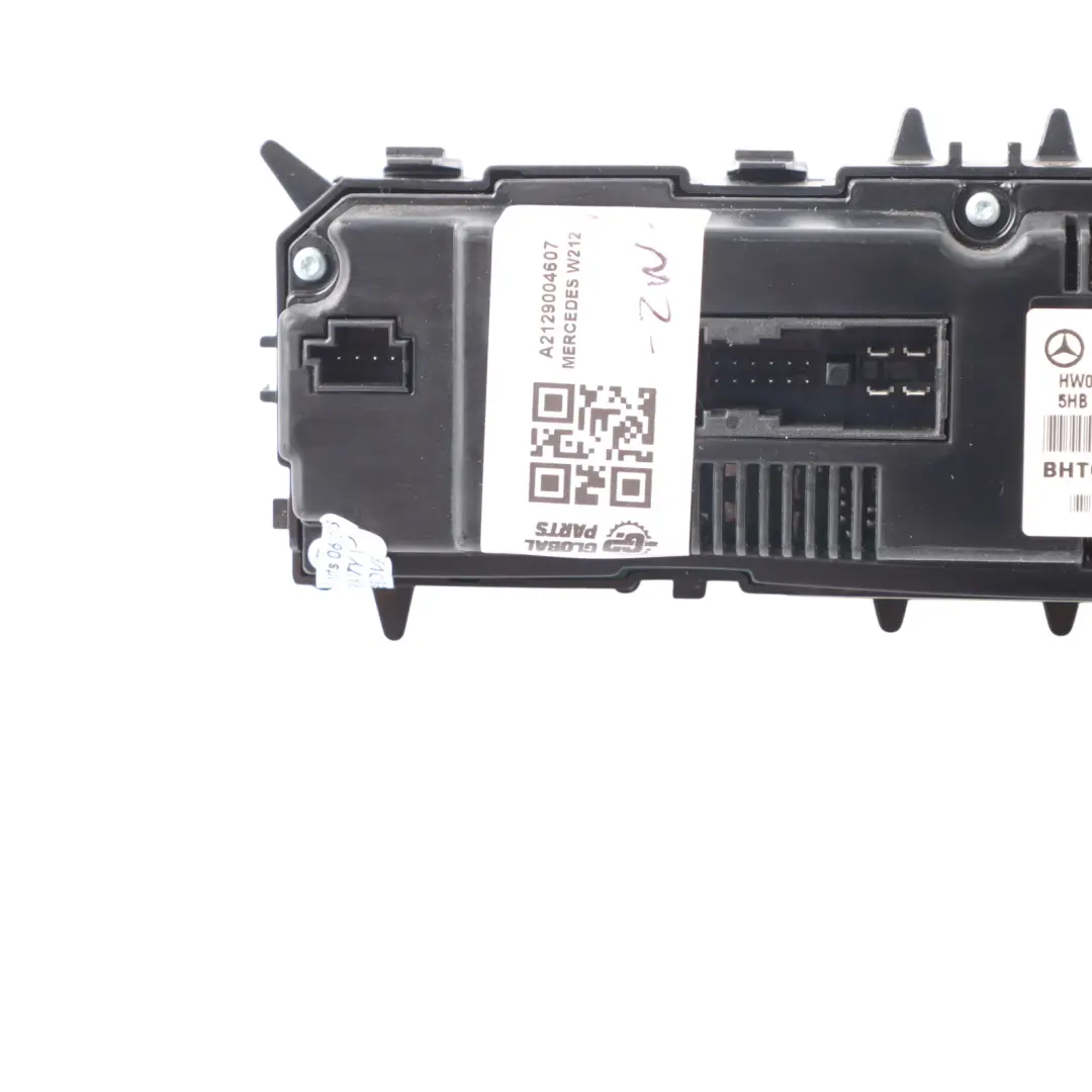 Conditioning Panel Automatic Heater Control A/C to Mercedes W212 Air with Part number A2129004607 Mercedes W212 Air Conditioning Panel Automatic Heater Control A/C - SKU A2129004607 - Part number A2129004607