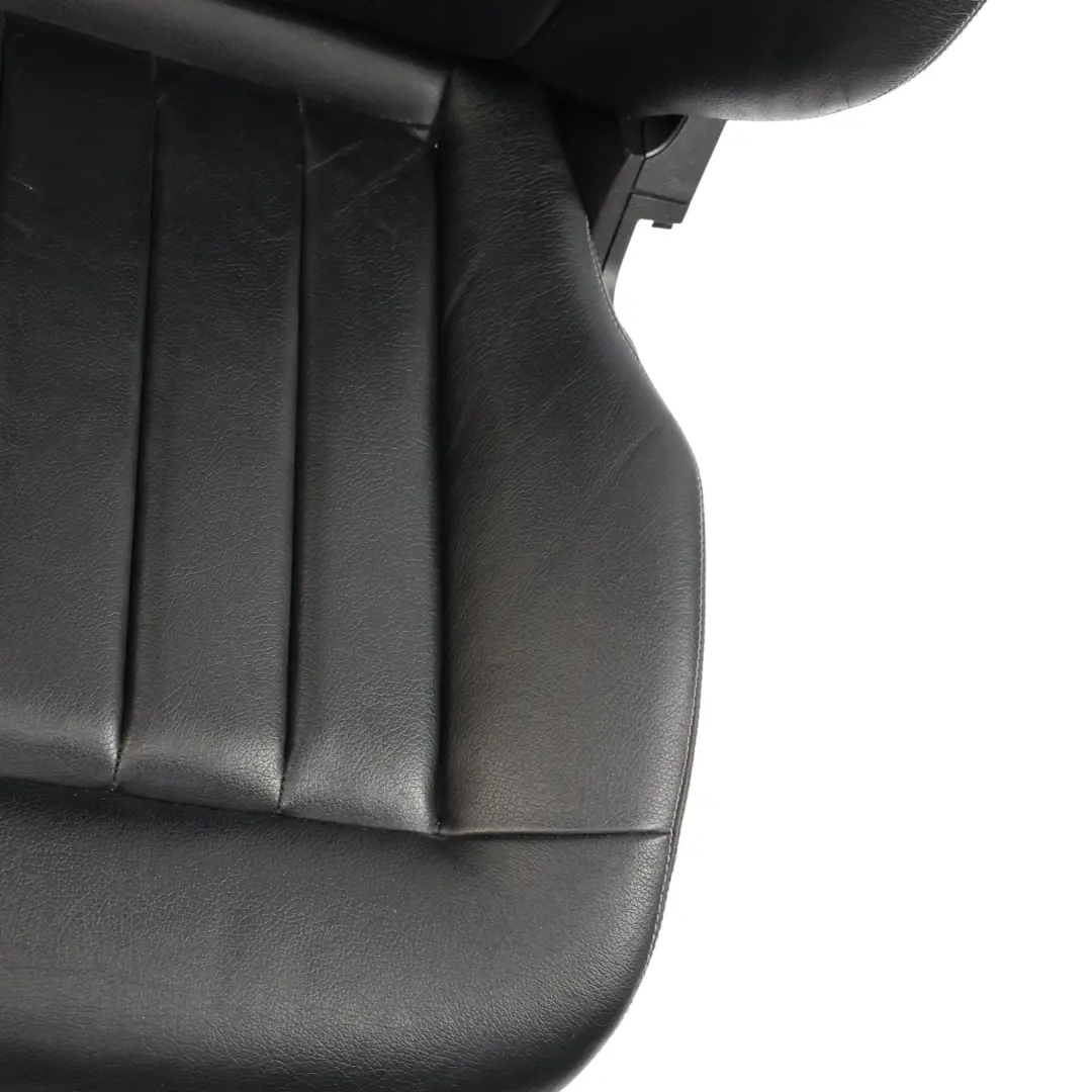 Mercedes W212 Przedni Fotel Grzany Pamięć Czarna Skóra Lewy Lewo - SKU A2129101306 - Numer Części A2129101306