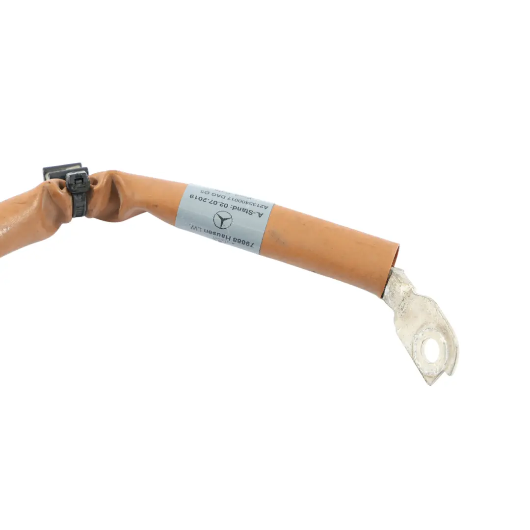 Negative Batterie Massekabel für Mercedes X253 W213 mit Teilenummer A2135400017 Mercedes X253 W213 Negative Batterie Massekabel - SKU A2135400017 - Teilenummer A2135400017