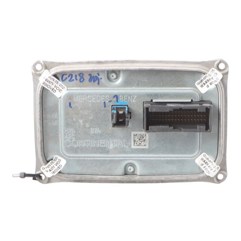 W218 LED Headlight Ballast Control Unit Module Front to Mercedes CLS with Part number A2189009904 Mercedes CLS W218 LED Headlight Ballast Control Unit Module Front - SKU A2189009904 - Part number A2189009904