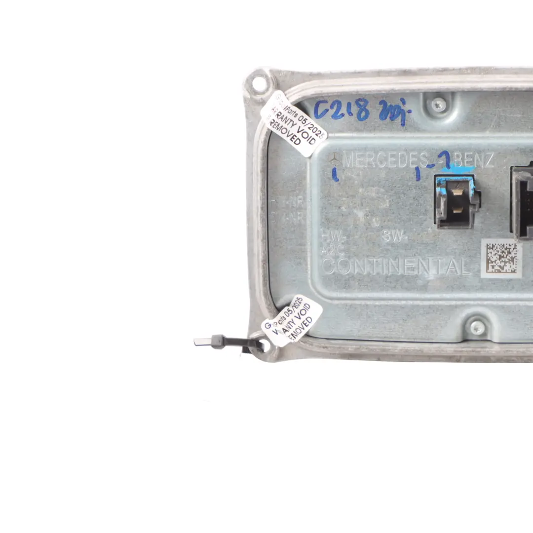 W218 LED Headlight Ballast Control Unit Module Front to Mercedes CLS with Part number A2189009904 Mercedes CLS W218 LED Headlight Ballast Control Unit Module Front - SKU A2189009904 - Part number A2189009904
