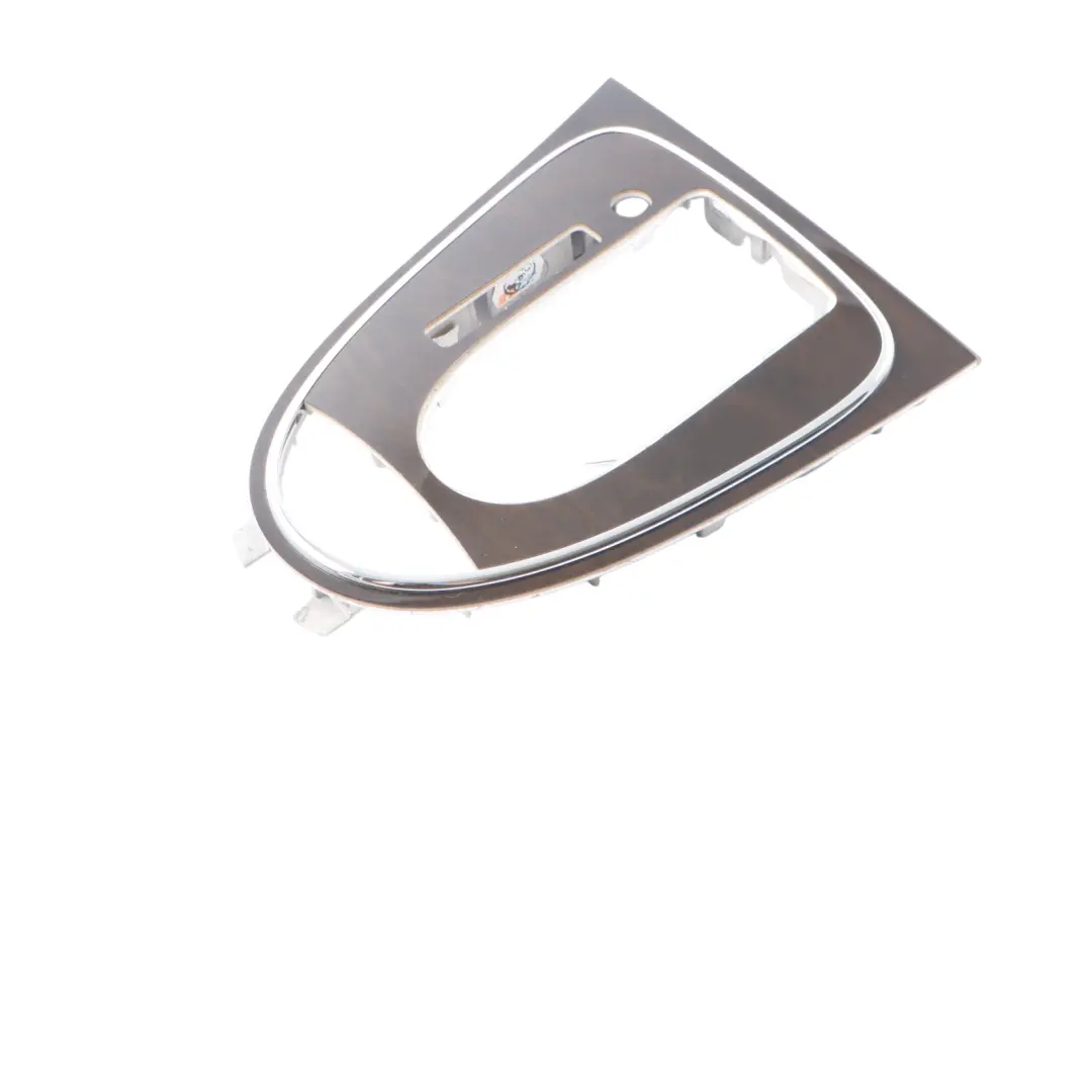 Cubierta Panel Selector Cambios Automático Madera para Mercedes C219 con número de pieza A2196801036 Mercedes C219 Cubierta Panel Selector Cambios Automático Madera - SKU A2196801036 - Número de pieza A2196801036