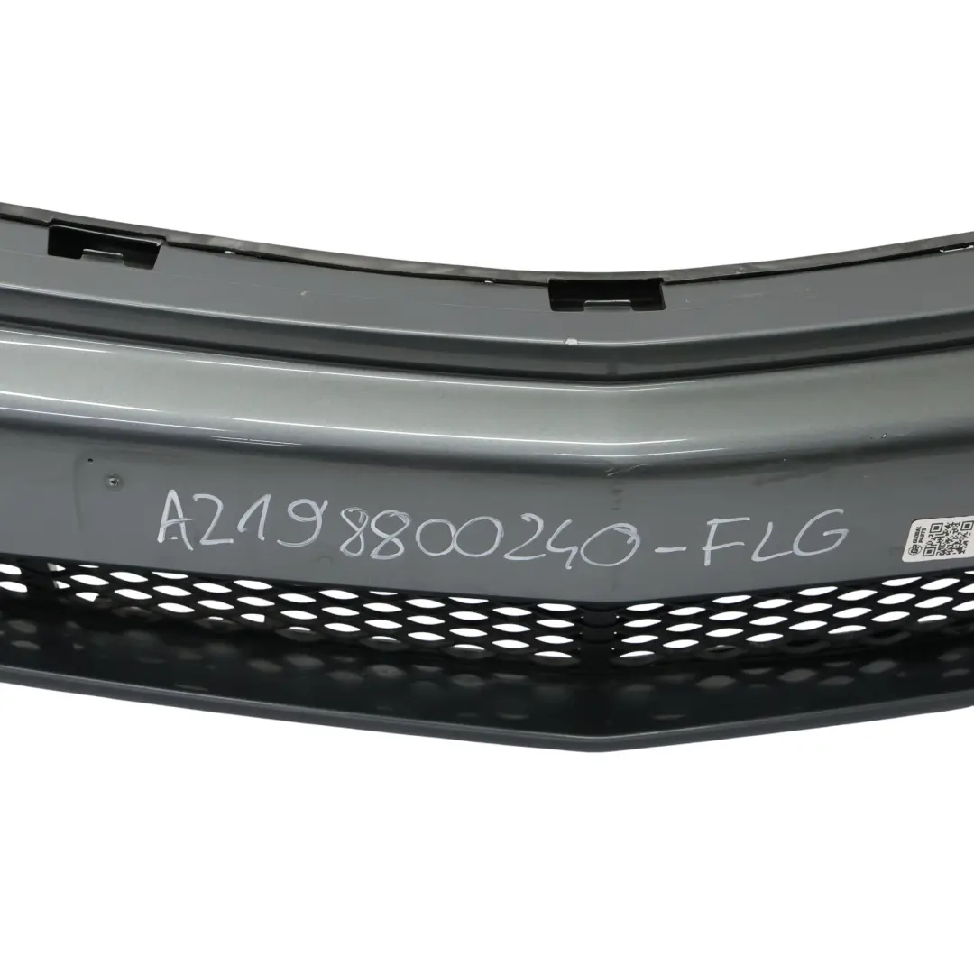 W219 Front Bumper Trim Panel Flint Grey Metallic - 368 to Mercedes CLS with Part number A2198800240 Mercedes CLS W219 Front Bumper Trim Panel Flint Grey Metallic - 368 - SKU A2198800240-FLG - Part number A2198800240