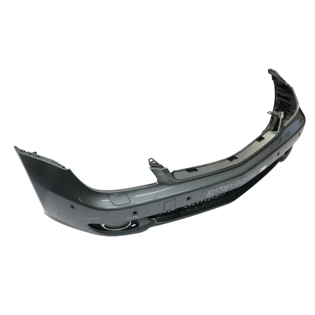 W219 Przedni Zderzak Flint Grey Szary Metalik - 368 do Mercedes CLS o numerze A2198800240 Mercedes CLS W219 Przedni Zderzak Flint Grey Szary Metalik - 368 - SKU A2198800240-FLG - Numer Części A2198800240
