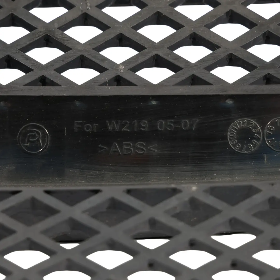 Mercedes W219 Fronthaube Kühlergrill Zierleiste Silber Chrom TAIWAN - SKU A2198801083-1 - Teilenummer A2198801083