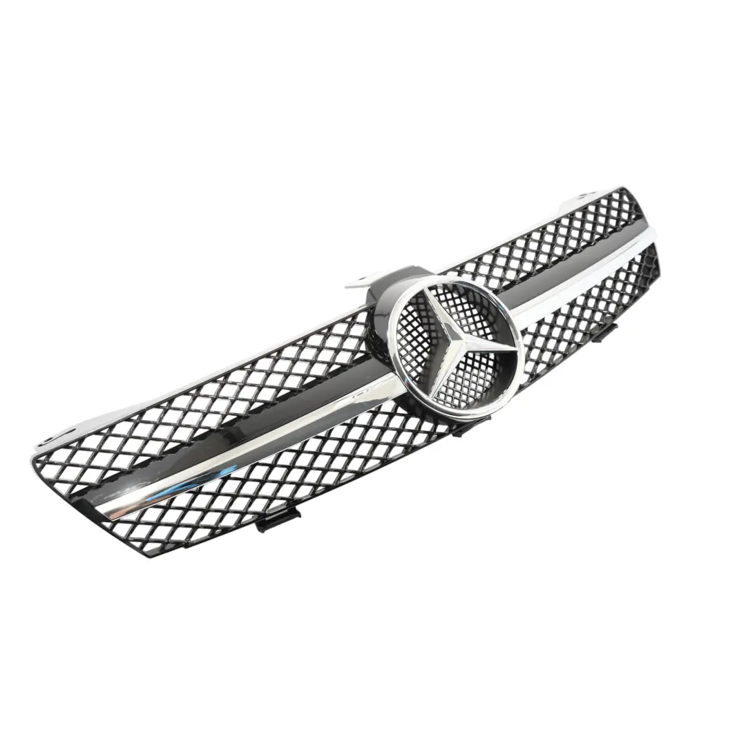 Mercedes W219 Kratka Przednia Atrapa Chłodnicy Srebrny Chromowany TAJWAN - SKU A2198801083-1 - Numer Części A2198801083