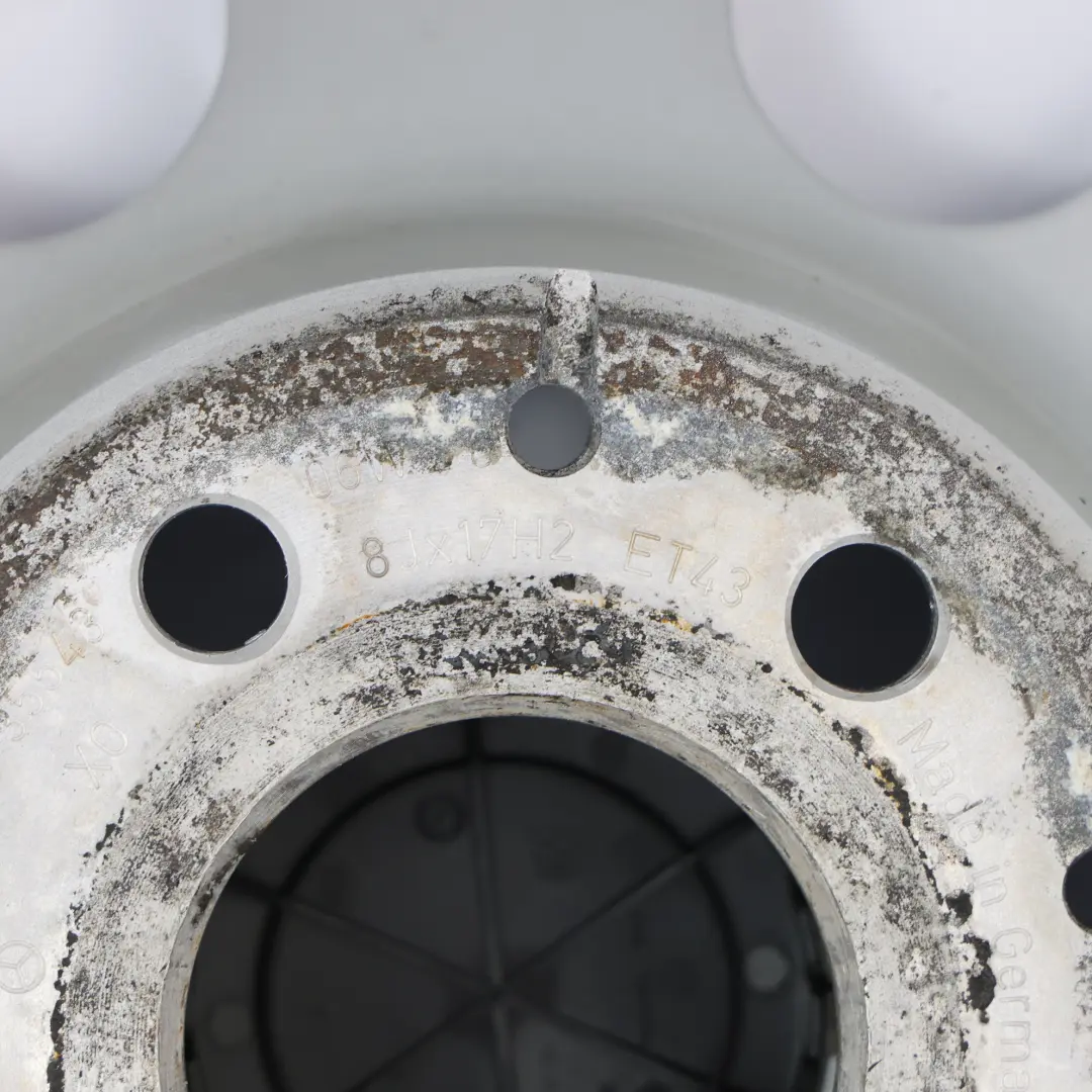 W216 W221 Silver Alloy Wheel Rim 17" 8J ET:43 to Mercedes with Part number A2214010202 Mercedes W216 W221 Silver Alloy Wheel Rim 17" 8J ET:43 - SKU A2214010202-3 - Part number A2214010202