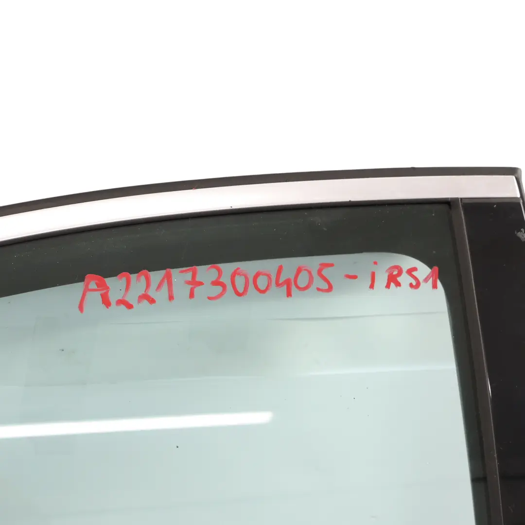 Mercedes W221 Porte Arrière Droite Iridium Silver Metallic Argent - 775 - SKU A2217300405-IRS1 - Numéro de pièce A2217300405