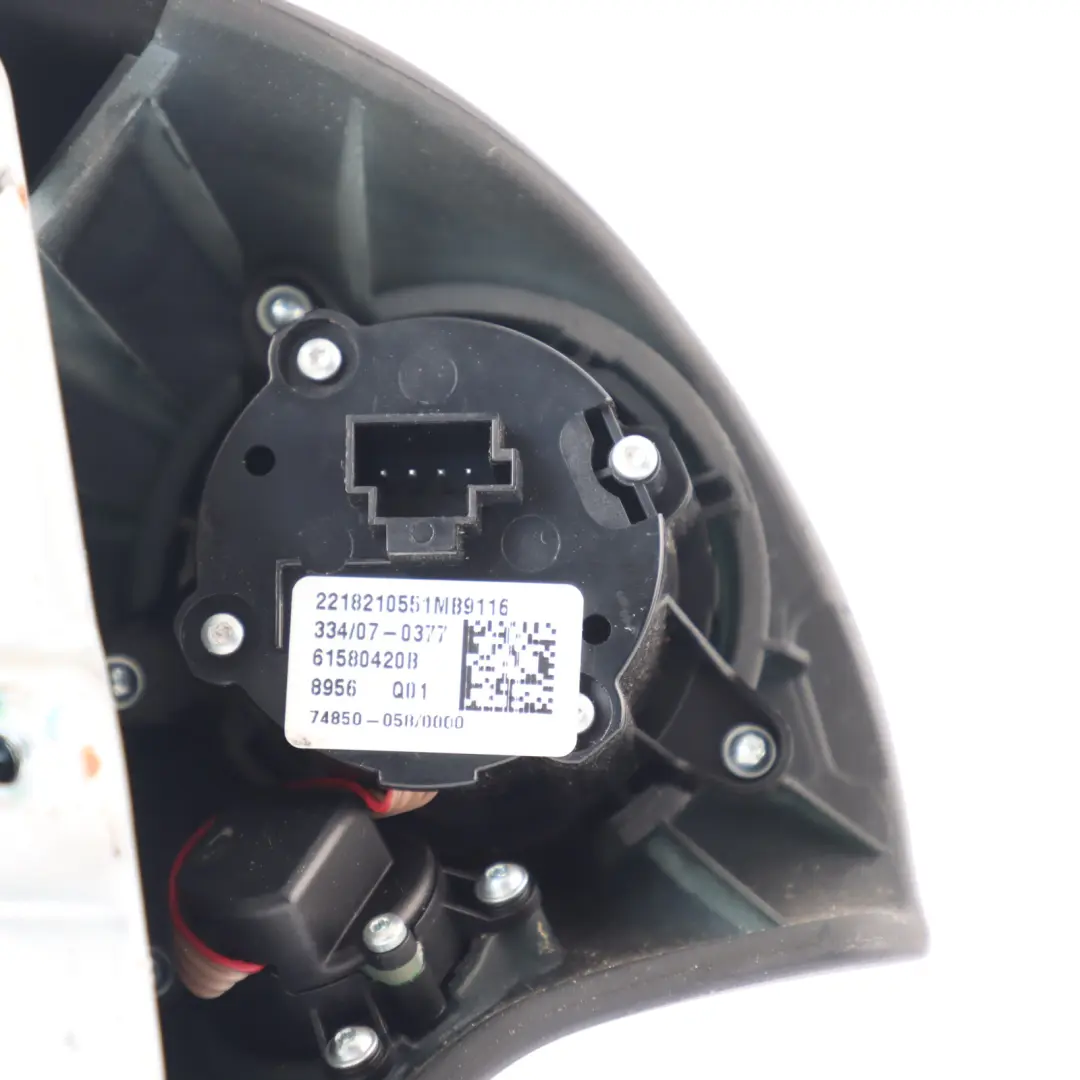 Mercedes W221 Volante Módulo de Aire Botones Cuero Negro - SKU A2218600502-1 - Número de pieza A2218600502