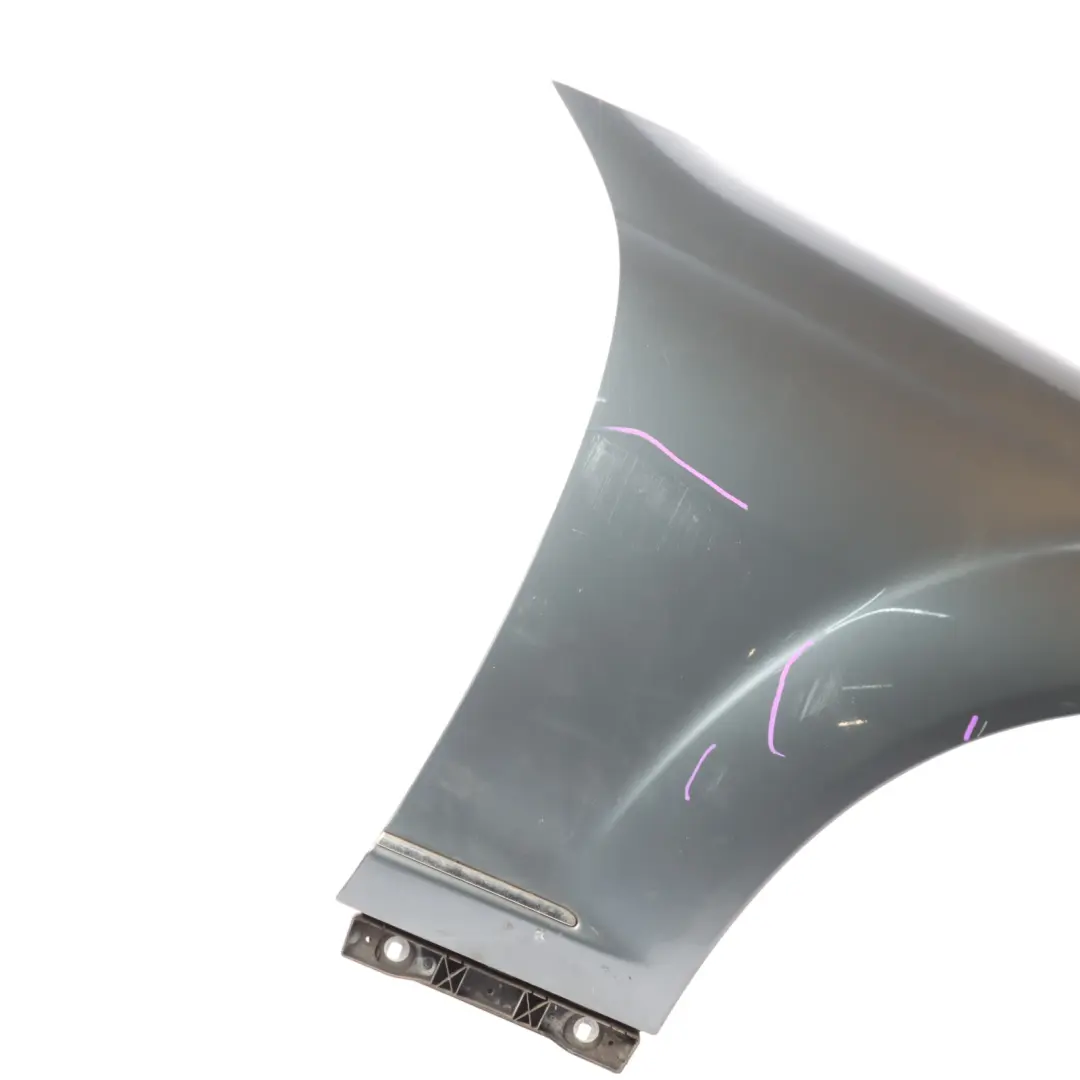 Side Panel Front Right O/S Wing Fender Flint Grey Metallic - 368 to Mercedes W221 with Part number A2218800218 Mercedes W221 Side Panel Front Right O/S Wing Fender Flint Grey Metallic - 368 - SKU A2218800218-FLG - Part number A2218800218