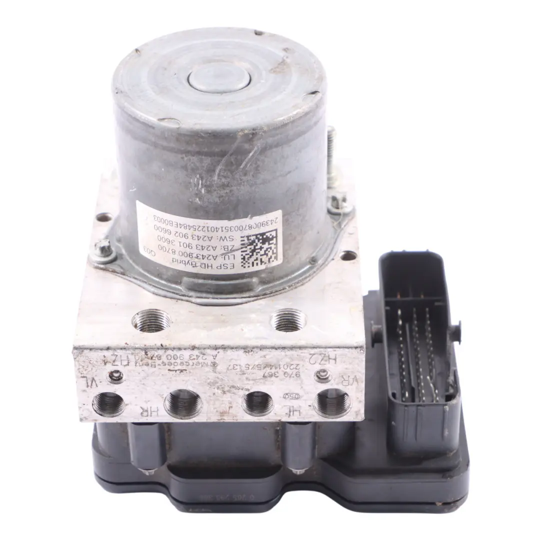 Pompe ABS Mercedes EQA H243 C118 W247 Unité De Pompe Hydraulique pour à propos du numéro de pièce A2439008800 Pompe ABS Mercedes EQA H243 C118 W247 Unité De Pompe Hydraulique - SKU A2439008800-1 - Numéro de pièce A2439008800