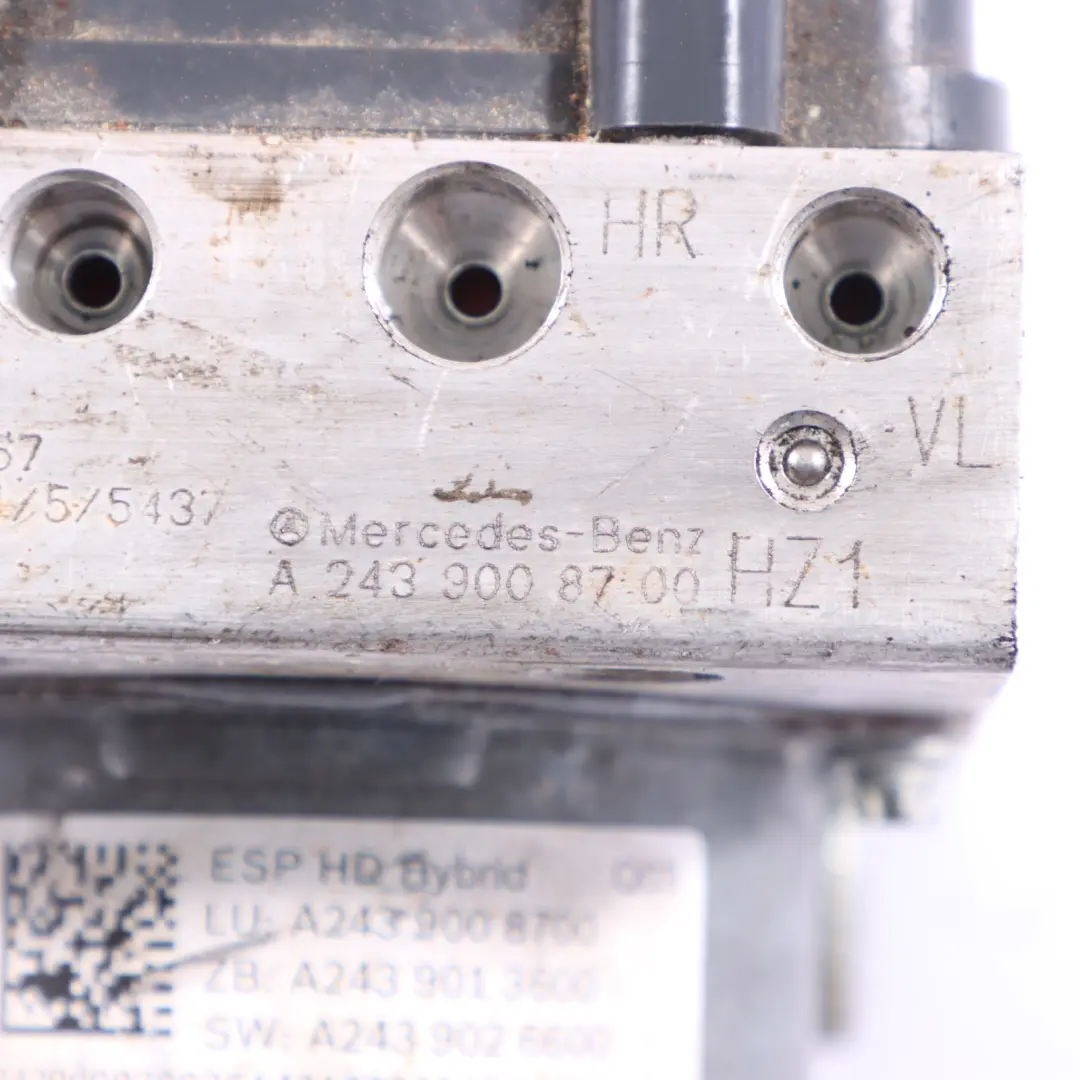 ABS Pumpe Mercedes EQA H243 C118 W247 Bremshydraulikpumpeneinheit für mit Teilenummer A2439008800 ABS Pumpe Mercedes EQA H243 C118 W247 Bremshydraulikpumpeneinheit - SKU A2439008800-1 - Teilenummer A2439008800