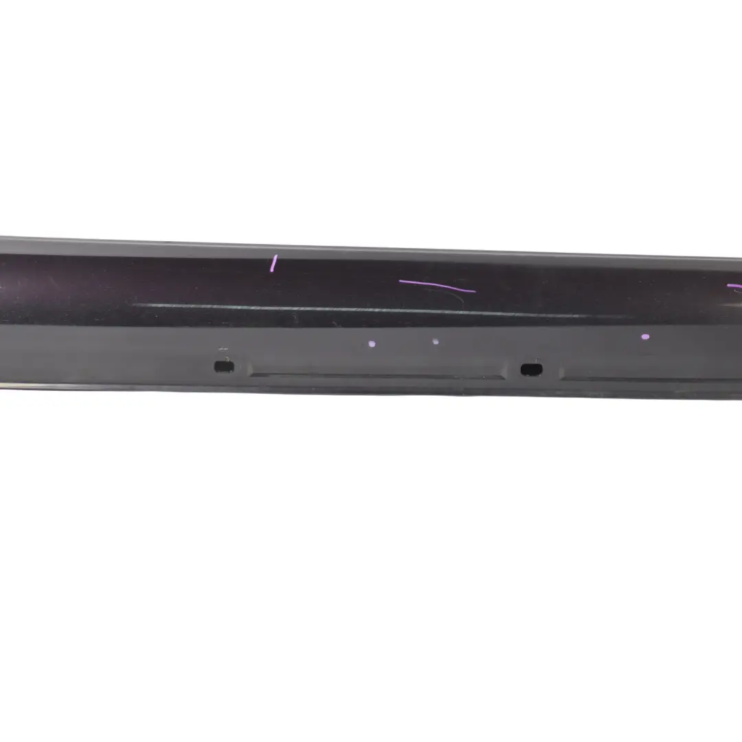 Mercedes W176 W246 Side Skirt Right O/S Sill Cover Northern Lights Violet - 592 - SKU A2466980654-NV - Part number A2466980654