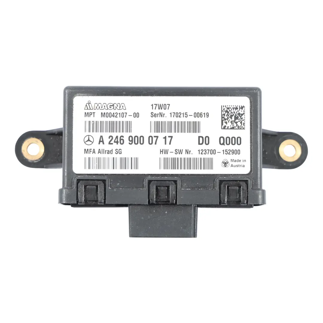 Moduł Sterownik Napędu ECU MFA do Mercedes C117 X156 o numerze A2469000717 Mercedes C117 X156 Moduł Sterownik Napędu ECU MFA - SKU A2469000717 - Numer Części A2469000717