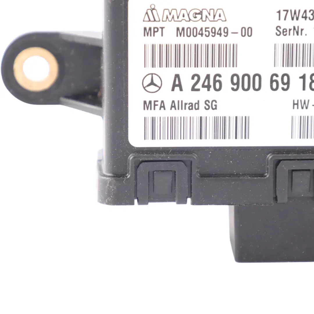 Unidad Control Módulo ECU Tracción Total MFA para Mercedes C117 X156 con número de pieza A2469006918 Mercedes C117 X156 Unidad Control Módulo ECU Tracción Total MFA - SKU A2469006918 - Número de pieza A2469006918