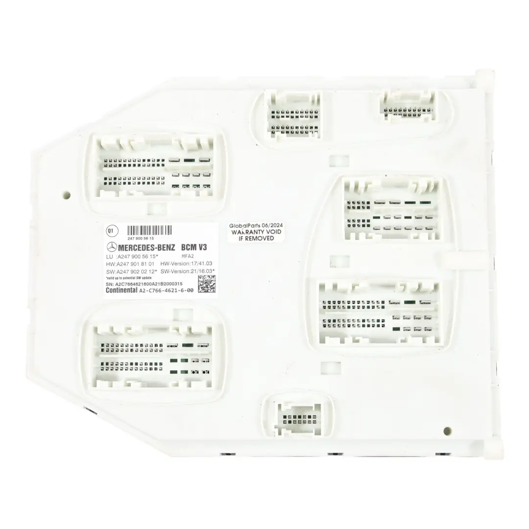 Módulo De Control Del Cuerpo BCM Unidad ECU para Mercedes H243 H247 con número de pieza A2479005615 Mercedes H243 H247 Módulo De Control Del Cuerpo BCM Unidad ECU - SKU A2479005615 - Número de pieza A2479005615
