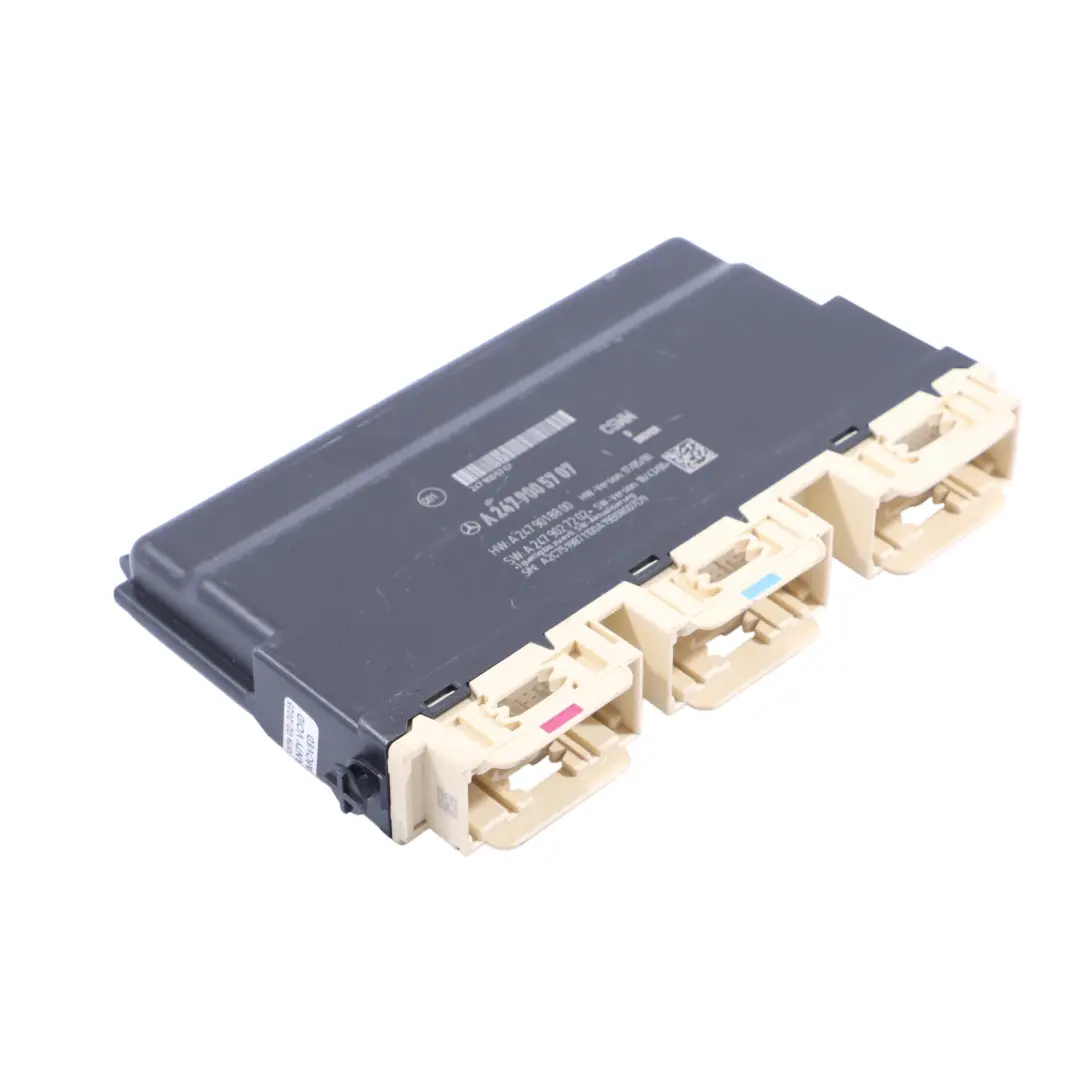 Front Seat Left N/S Module Control Unit ECU to Mercedes W177 with Part number A2479005707 Mercedes W177 Front Seat Left N/S Module Control Unit ECU - SKU A2479005707 - Part number A2479005707