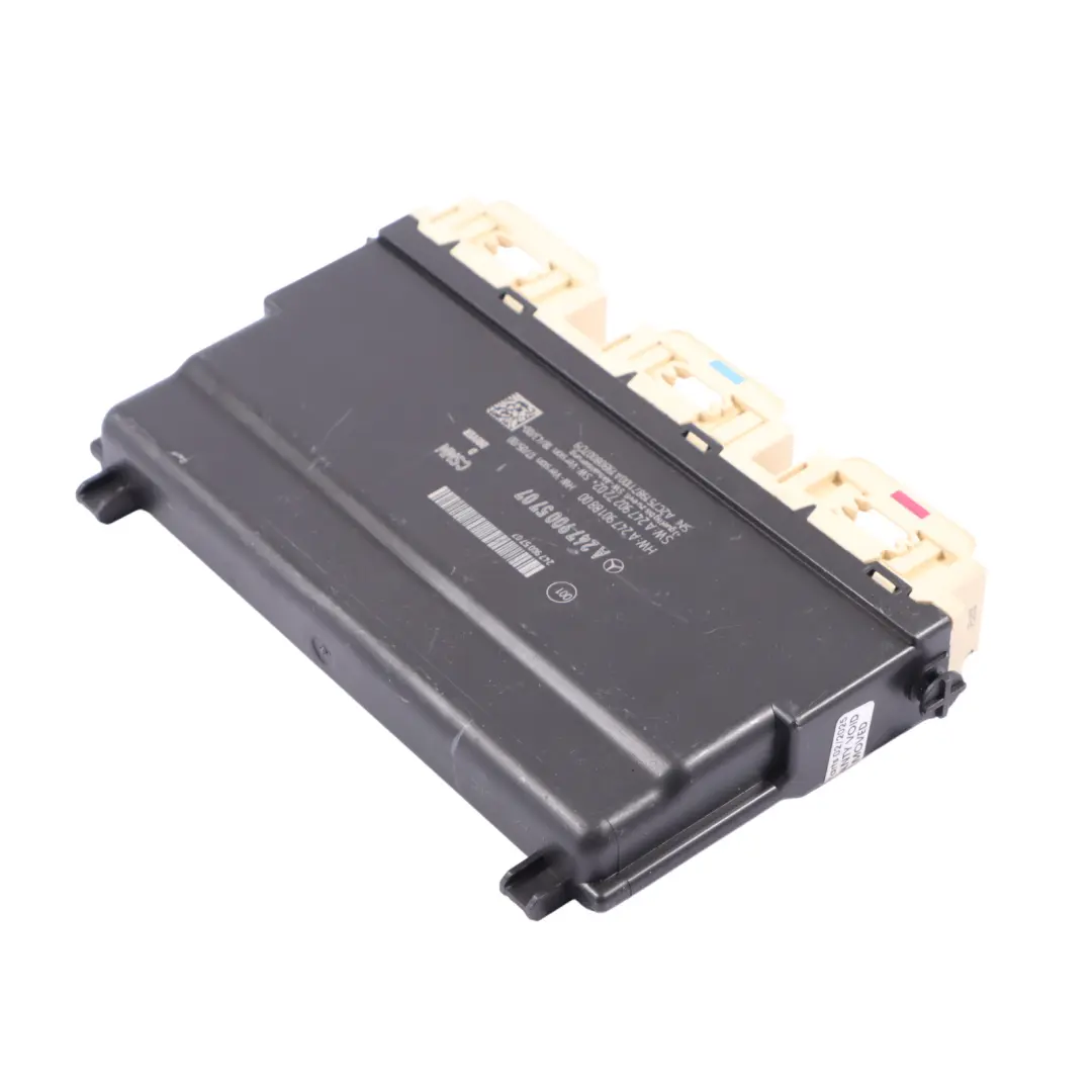 Front Seat Left N/S Module Control Unit ECU to Mercedes W177 with Part number A2479005707 Mercedes W177 Front Seat Left N/S Module Control Unit ECU - SKU A2479005707 - Part number A2479005707