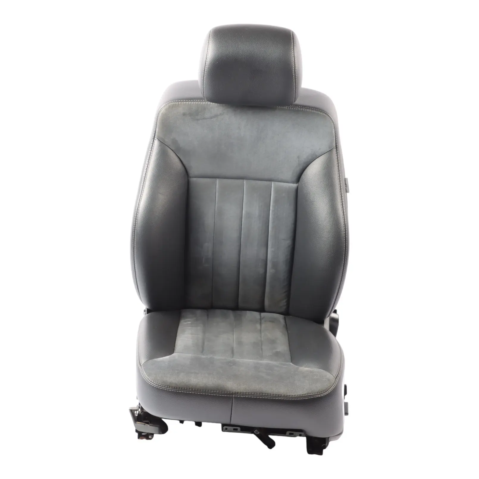 Mercedes ML W164 Seat Front Left N/S Leather Alcantara Anthracite Electric