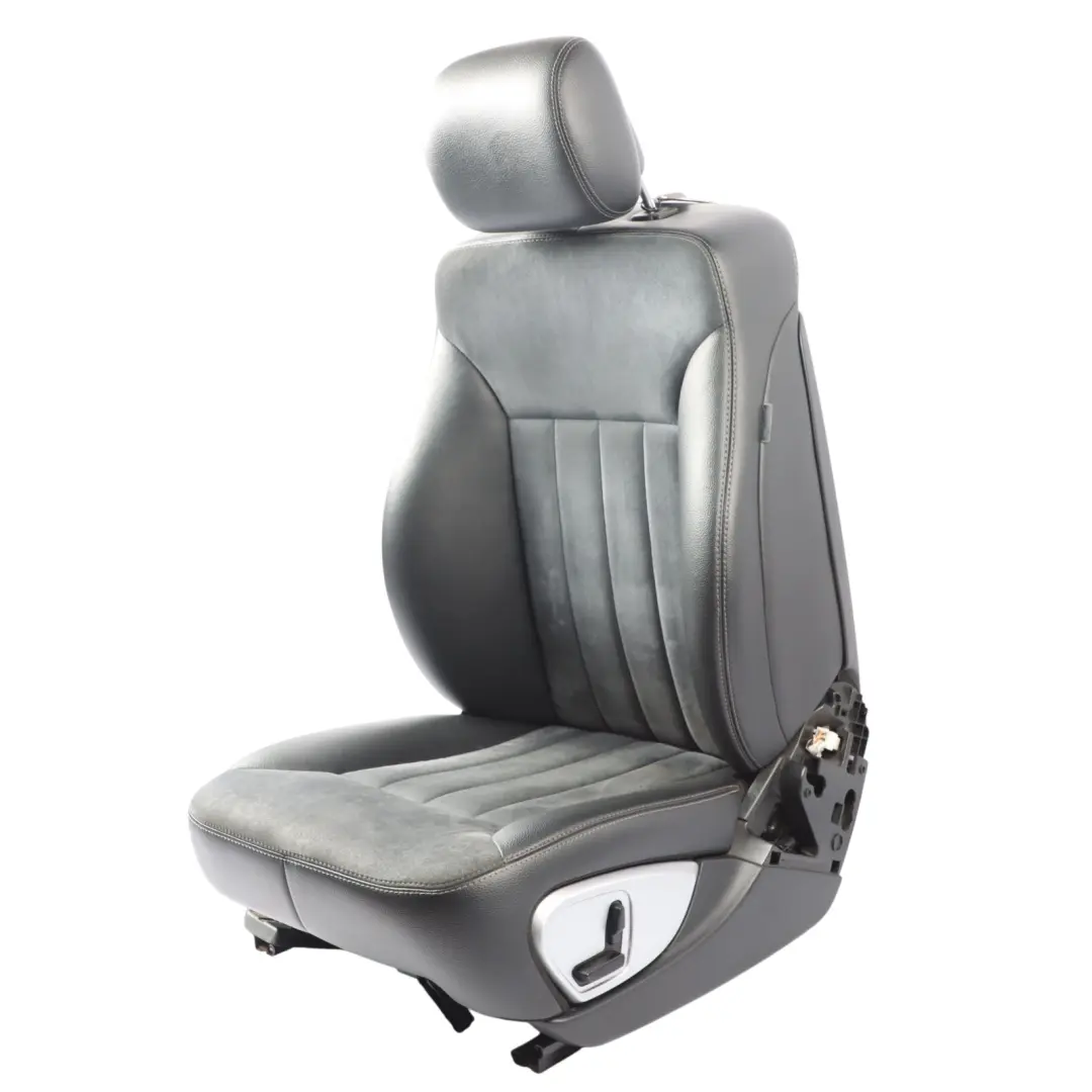 Front Left N/S Leather Alcantara Anthracite Electric to Mercedes ML W164 Seat with Part number A2519103547 Mercedes ML W164 Seat Front Left N/S Leather Alcantara Anthracite Electric - SKU A2519103547-2 - Part number A2519103547