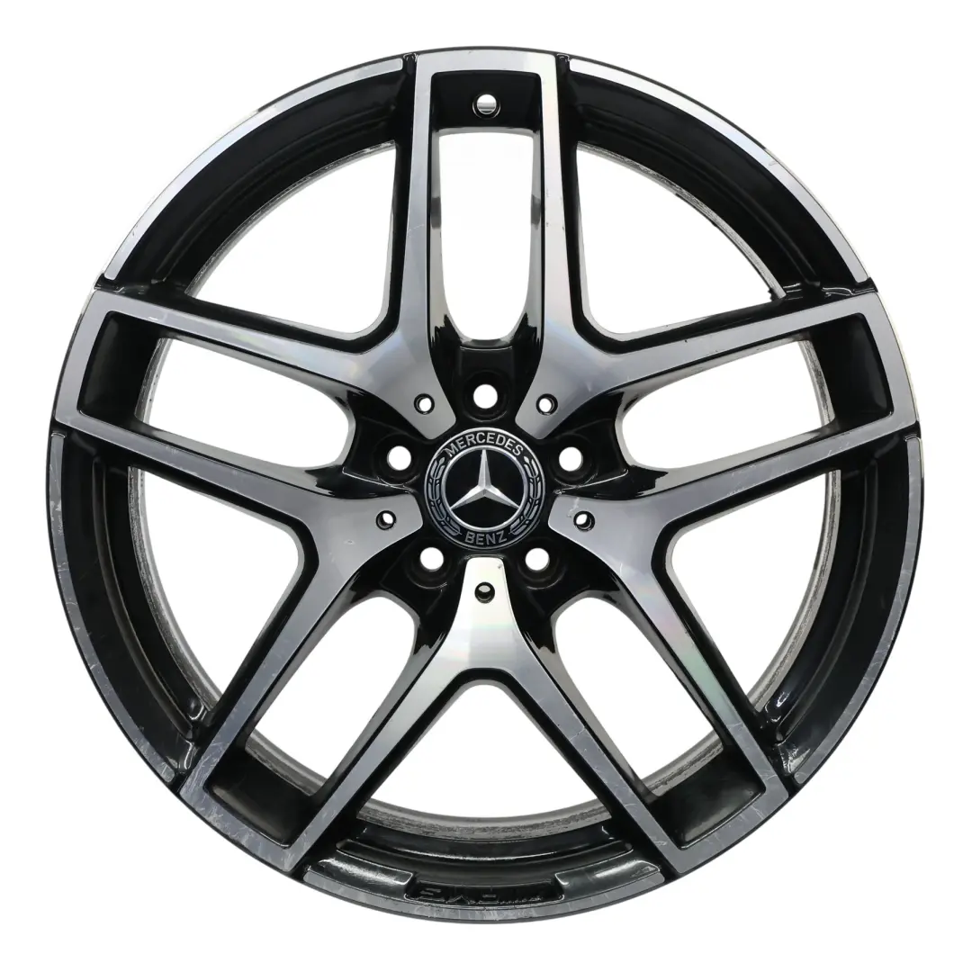 Czarna Alufelga Felga 19" 8J ET:38 do Mercedes GLC X253 C253 AMG o numerze A2534011800 Mercedes GLC X253 C253 AMG Czarna Alufelga Felga 19" 8J ET:38 - SKU A2534011800-5 - Numer Części A2534011800