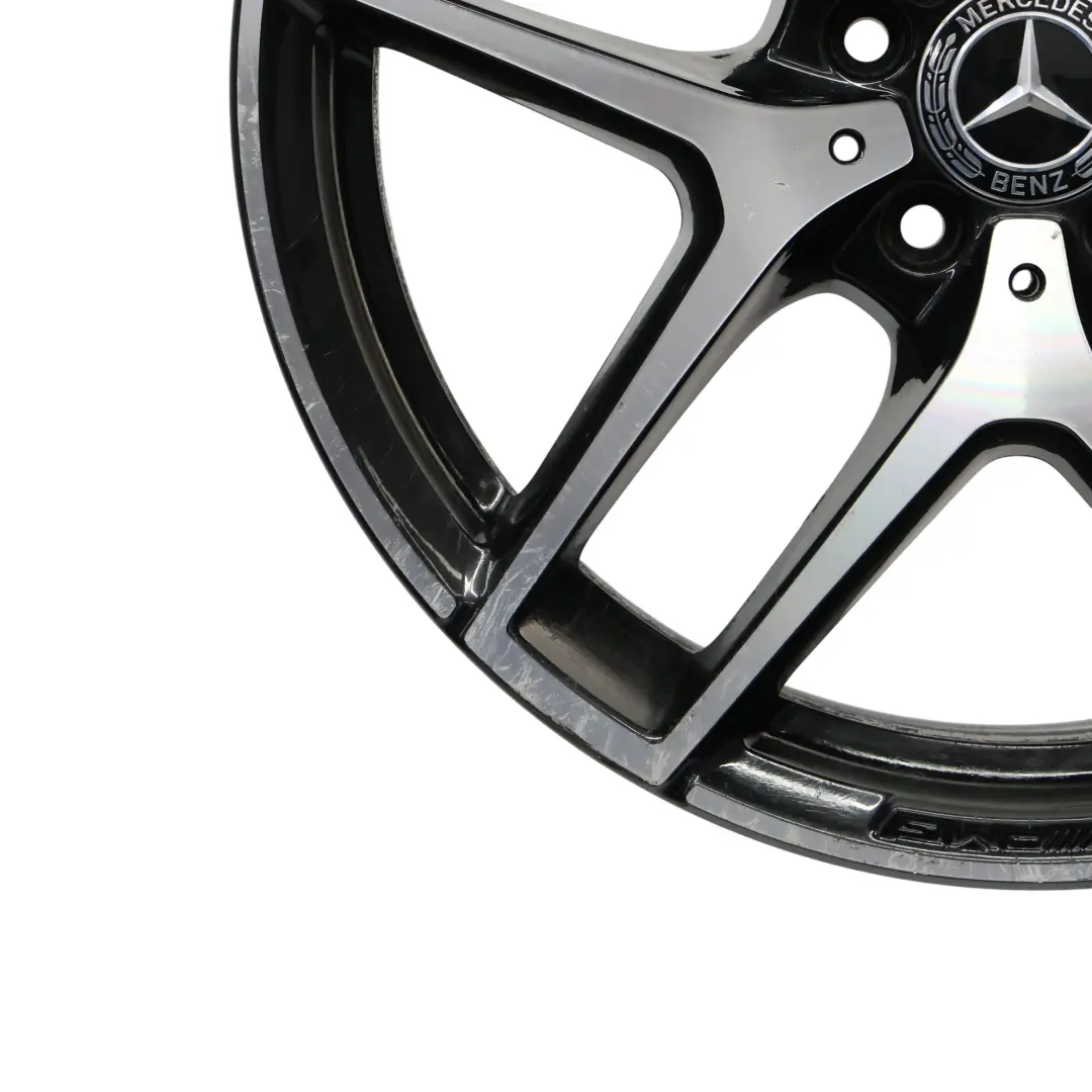Llanta Mercedes GLC X253 C253 Aleación Negra AMG 19" 8J ET:38 para con número de pieza A2534011800 Llanta Mercedes GLC X253 C253 Aleación Negra AMG 19" 8J ET:38 - SKU A2534011800-5 - Número de pieza A2534011800