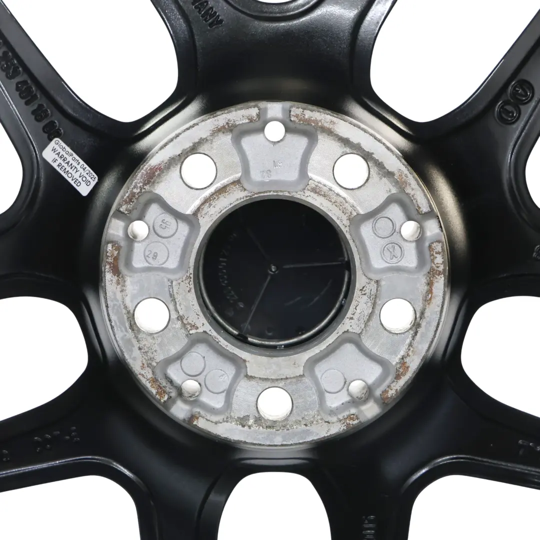 Rim Mercedes GLC X253 C253 Black Alloy AMG 19" 8J ET:38 to Wheel with Part number A2534011800 Wheel Rim Mercedes GLC X253 C253 Black Alloy AMG 19" 8J ET:38 - SKU A2534011800-6 - Part number A2534011800