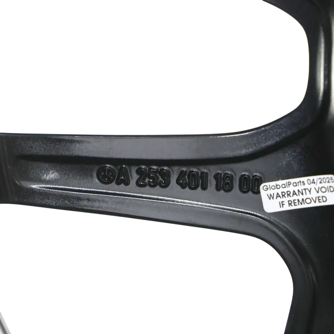  Cerchio Mercedes GLC X253 C253 Nero Lega AMG 19" 8J ET:38 - SKU A2534011800-6 - Numero di parte A2534011800