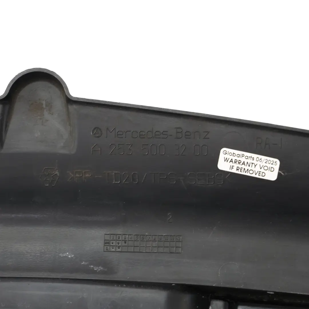Wlot Zimnego Powietrza Pasa Przedniego do Mercedes C253 o numerze A2535003200 Mercedes C253 Wlot Zimnego Powietrza Pasa Przedniego - SKU A2535003200 - Numer Części A2535003200