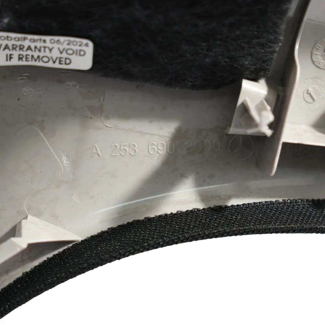 Säule Trim Abdeckung Hinten Rechts Tür für Mercedes C253 C mit Teilenummer A2536903000 Mercedes C253 C Säule Trim Abdeckung Hinten Rechts Tür - SKU A2536903000 - Teilenummer A2536903000