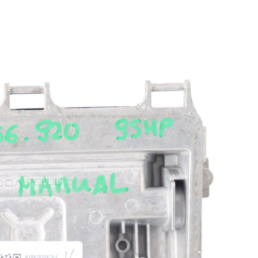 M266.920 95HP Engine Control ECU Manual to Mercedes W169 B150 with Part number A2661538979 Mercedes W169 B150 M266.920 95HP Engine Control ECU Manual - SKU A2661538979-2 - Part number A2661538979