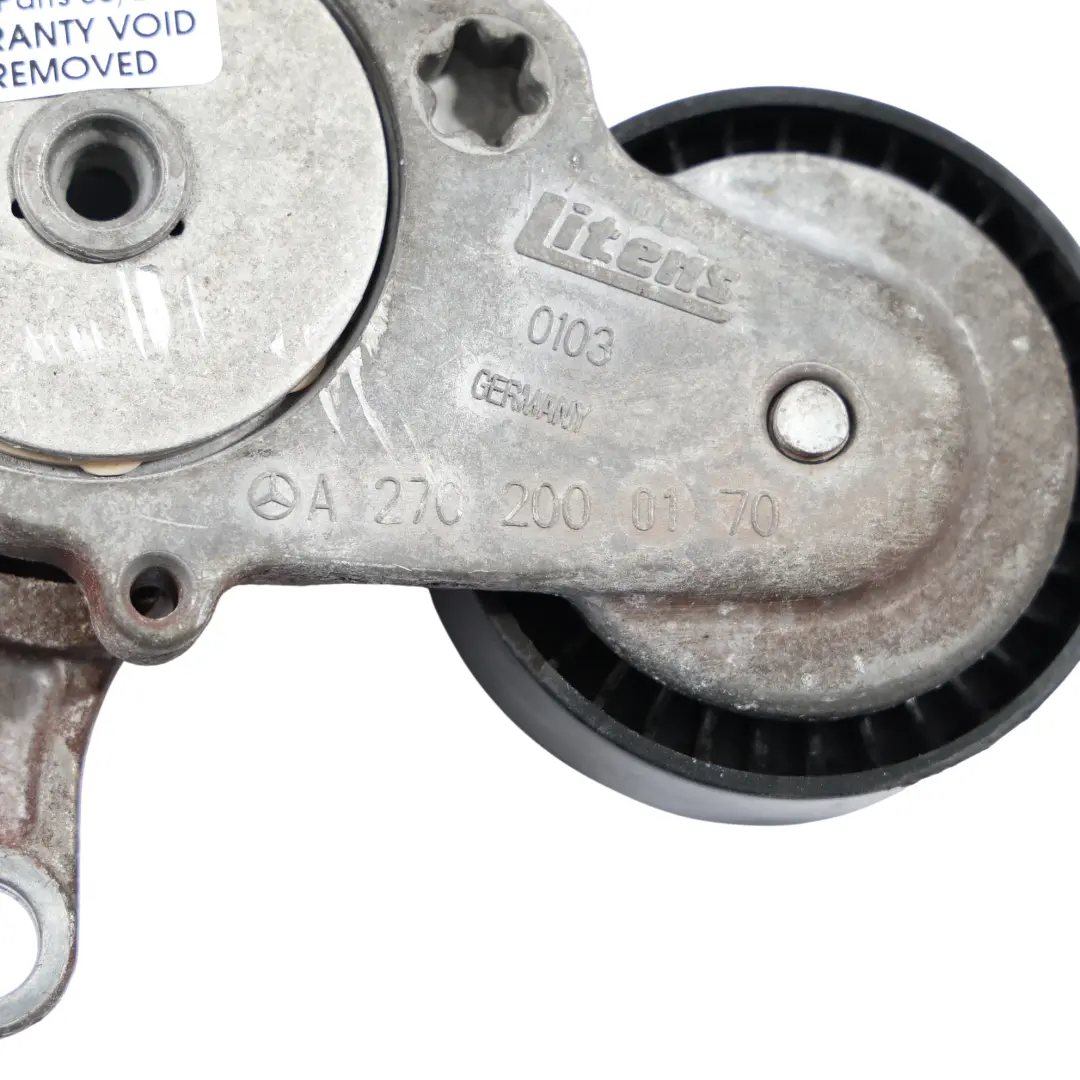 Poulie Entraînement Mercedes C117 W176 W246 Moteur Tendeur Courroie pour à propos du numéro de pièce A2702000170 Poulie Entraînement Mercedes C117 W176 W246 Moteur Tendeur Courroie - SKU A2702000170 - Numéro de pièce A2702000170