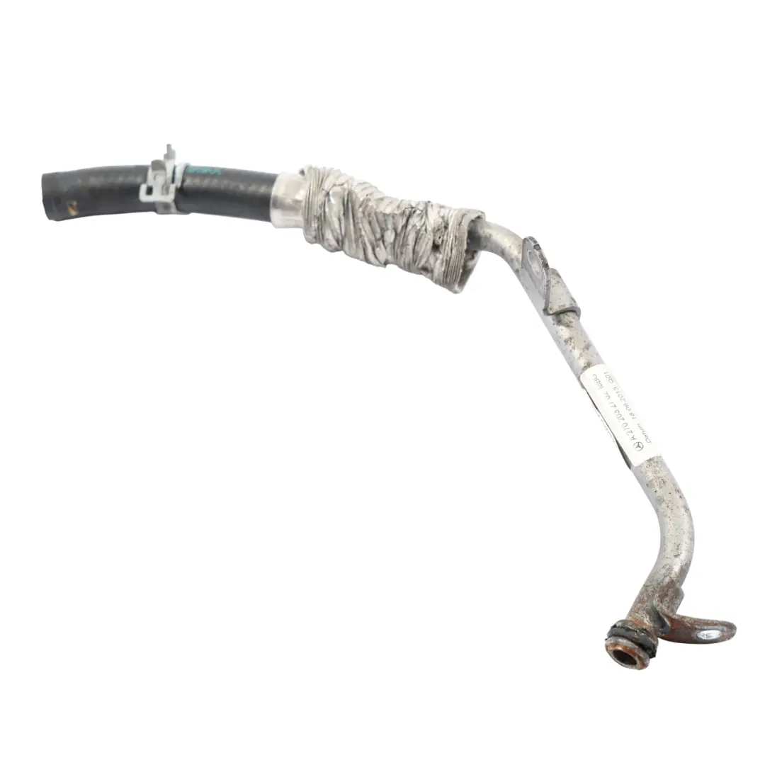 M270 Tuyau refroidissement Ligne turbocompresseur pour Mercedes W176 à propos du numéro de pièce A2702030800 Mercedes W176 M270 Tuyau refroidissement Ligne turbocompresseur - SKU A2702030800 - Numéro de pièce A2702030800