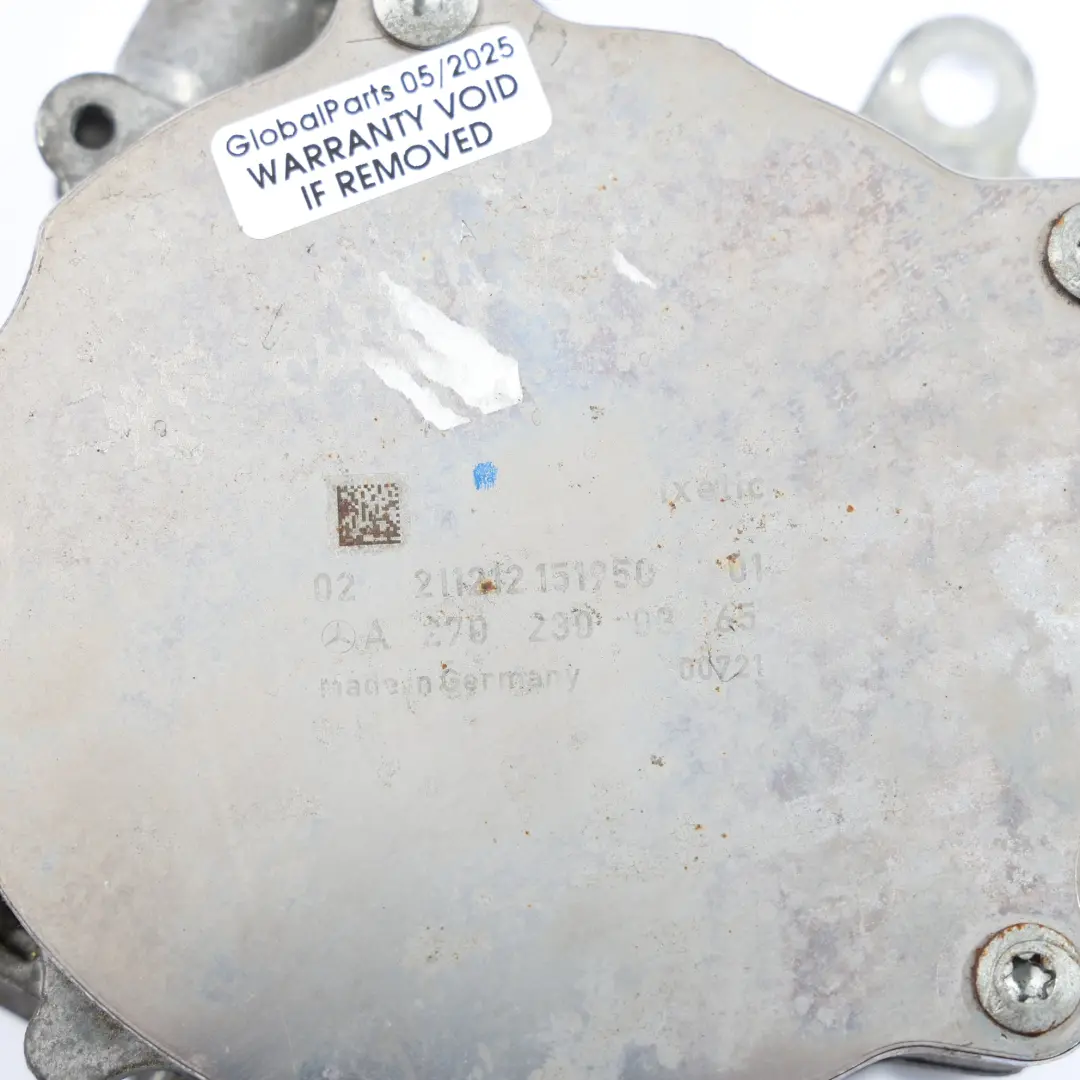 Vacuum Pump Mercedes W204 C218 A207 W167 Petrol Engine to with Part number A2702300365 Vacuum Pump Mercedes W204 C218 A207 W167 Petrol Engine - SKU A2702300365 - Part number A2702300365