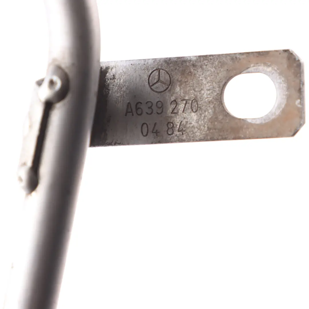 Gearbox Oil Filler Pipe Line Hose to Mercedes W639 Automatic with Part number A6392704300 Mercedes W639 Automatic Gearbox Oil Filler Pipe Line Hose - SKU A6392704300 - Part number A6392704300