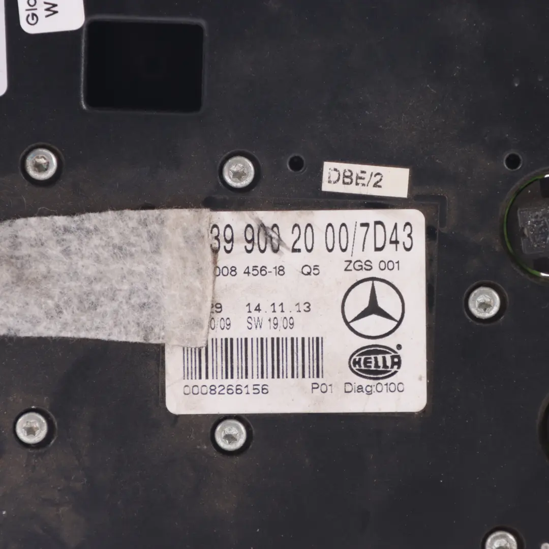 Roof Light Interior Front Lamp Switch Panel Grey to Mercedes Vito W639 with Part number A6399002000 Mercedes Vito W639 Roof Light Interior Front Lamp Switch Panel Grey - SKU A6399002000 - Part number A6399002000