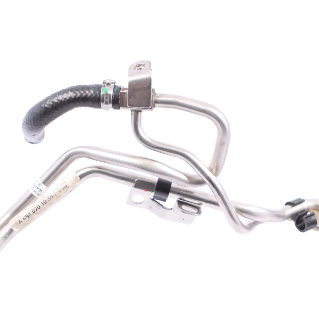 Mercedes W212 OM651 Diesel Kraftstoffleitung Rohr Schlauch - SKU A6510701035 - Teilenummer A6510701035