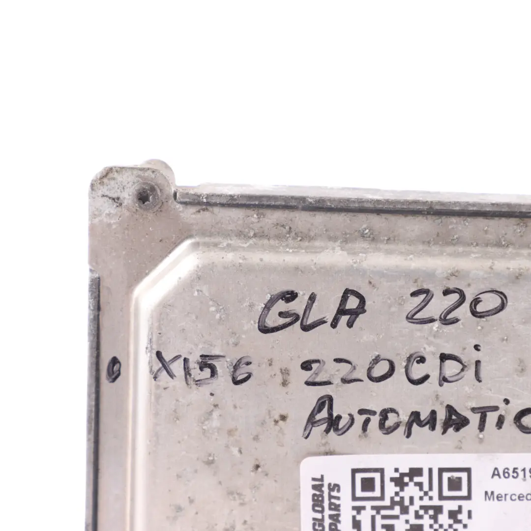 OM651.930 170HP 4Matic Engine ECU Automatic to Mercedes X156 GLA 220 with Part number A6519007003 Mercedes X156 GLA 220 OM651.930 170HP 4Matic Engine ECU Automatic - SKU A6519007003-4 - Part number A6519007003