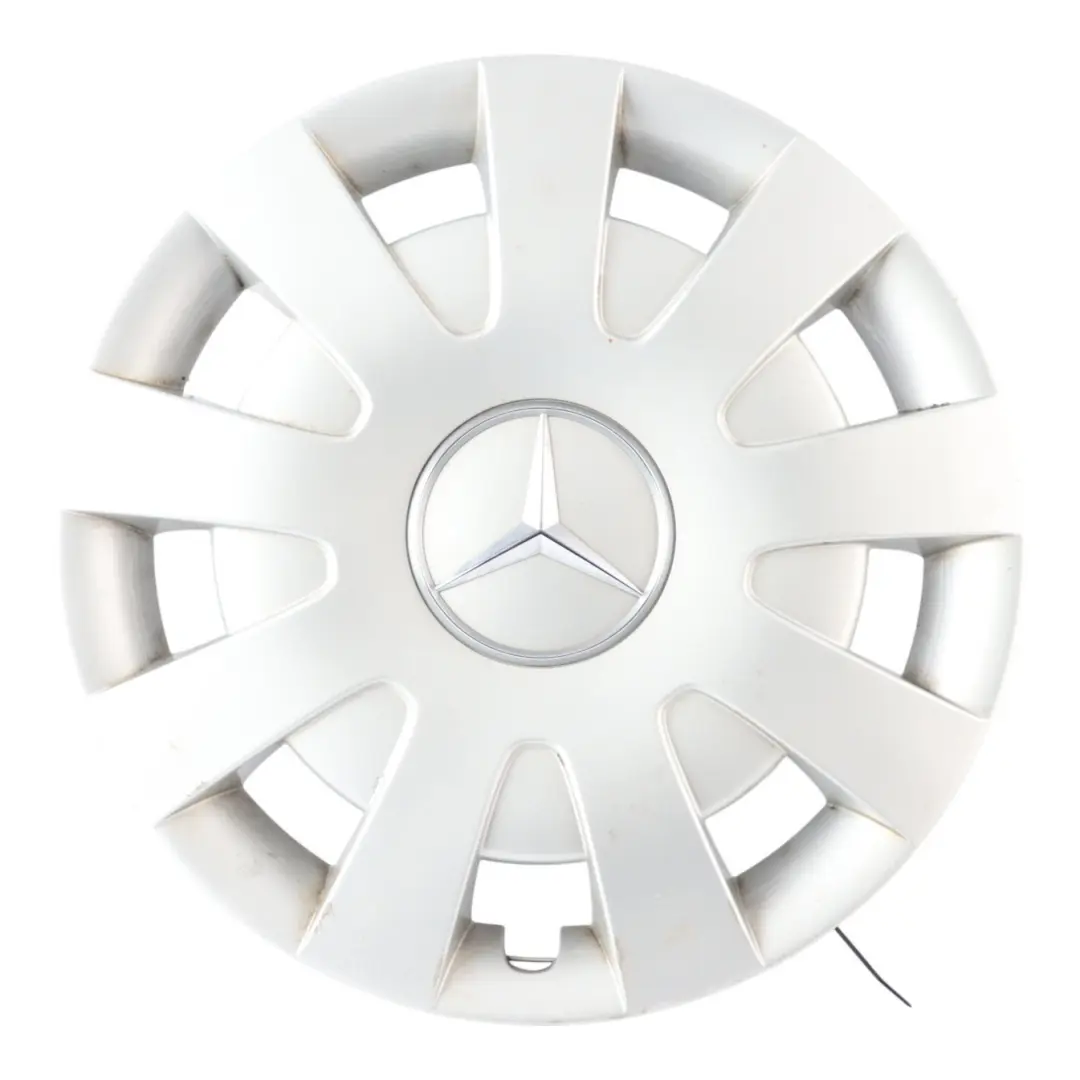 Rim 16" Cover Cap Trim to Mercedes Sprinter W906 Silver Wheel with Part number A9064000125 Mercedes Sprinter W906 Silver Wheel Rim 16" Cover Cap Trim - SKU A9064000125 - Part number A9064000125