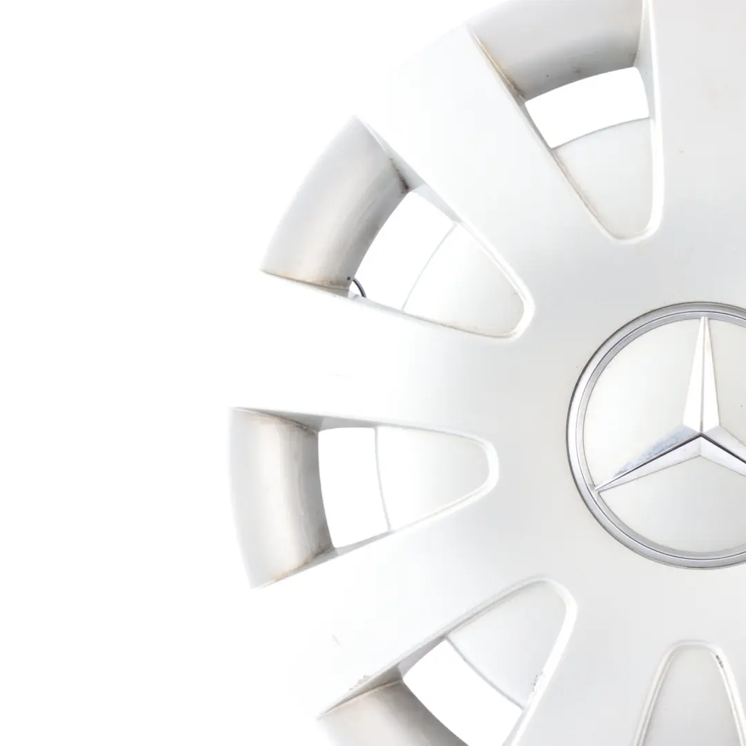 Rim 16" Cover Cap Trim to Mercedes Sprinter W906 Silver Wheel with Part number A9064000125 Mercedes Sprinter W906 Silver Wheel Rim 16" Cover Cap Trim - SKU A9064000125 - Part number A9064000125