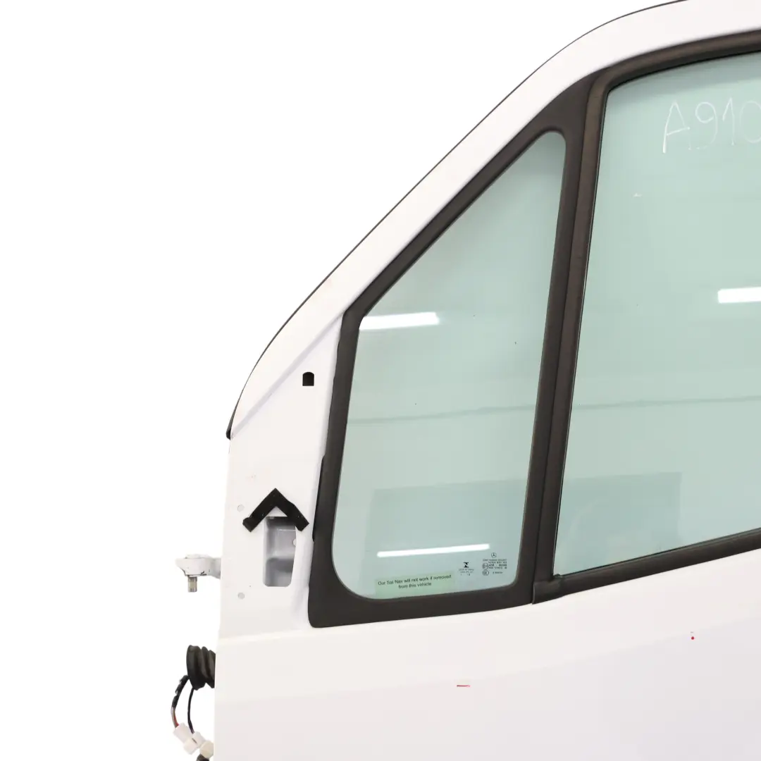W907 W910 Door Front Left N/S Door Arctic White - 9147 to Mercedes Sprinter with Part number A9107202400 Mercedes Sprinter W907 W910 Door Front Left N/S Door Arctic White - 9147 - SKU A9107202400-ARW1 - Part number A9107202400