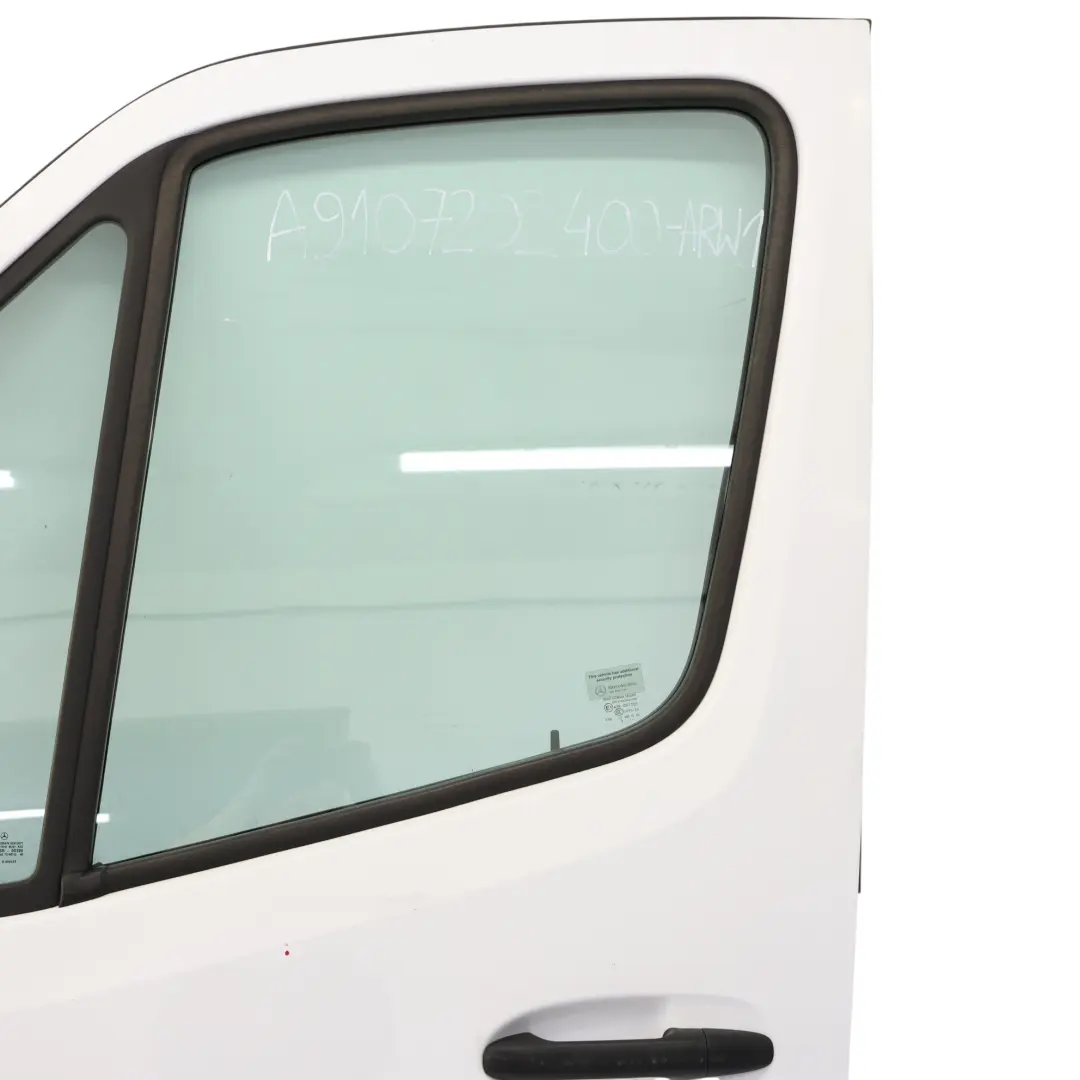 Mercedes Sprinter W907 W910 Door Front Left N/S Door Arctic White - 9147 - SKU A9107202400-ARW1 - Part number A9107202400