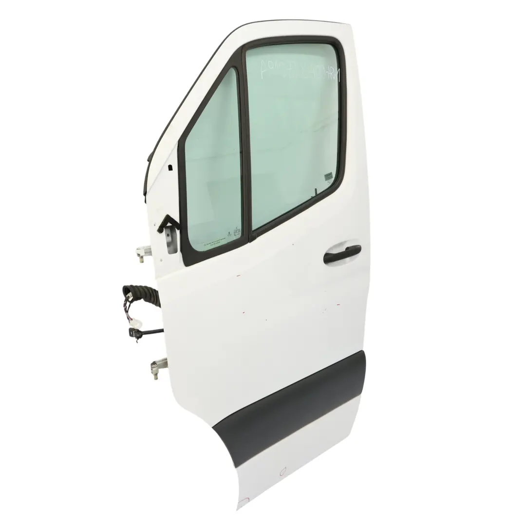 Mercedes Sprinter W907 W910 Drzwi Lewy Przód Arctic White Białe - 9147 - SKU A9107202400-ARW1 - Numer Części A9107202400
